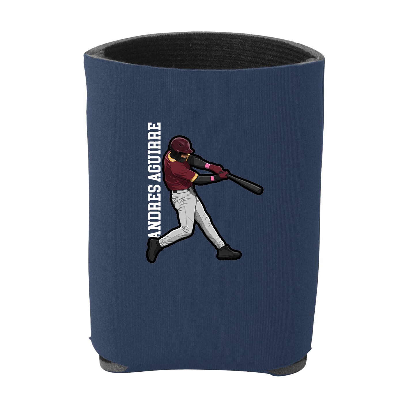 Can Holder — Name Vertical in Navy