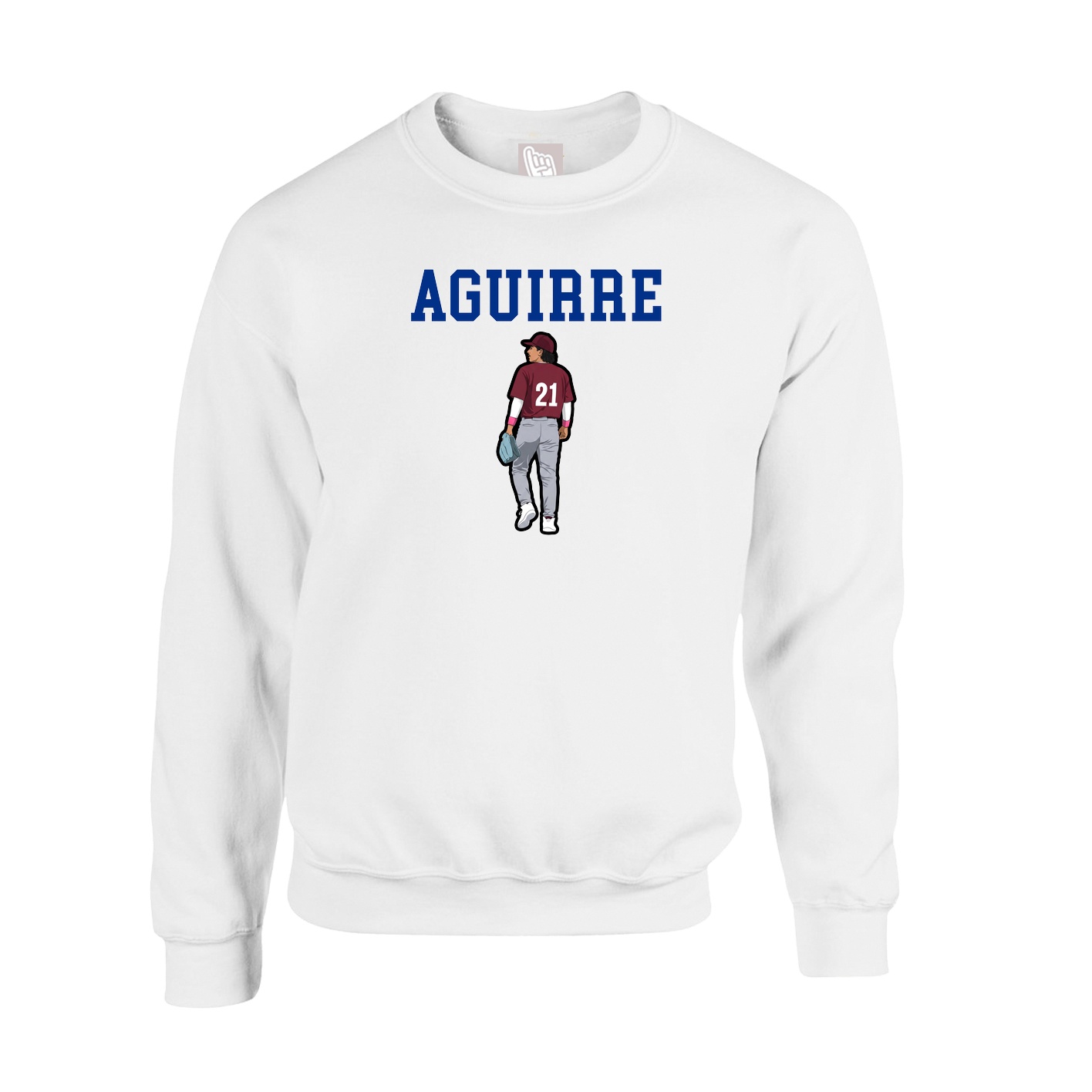 Fleece Crew — Shirsey in White