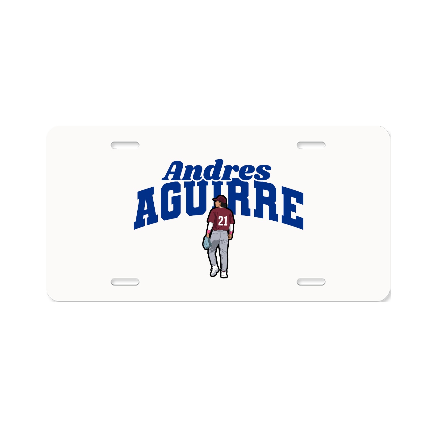License Plate — Signature Arch in Classic