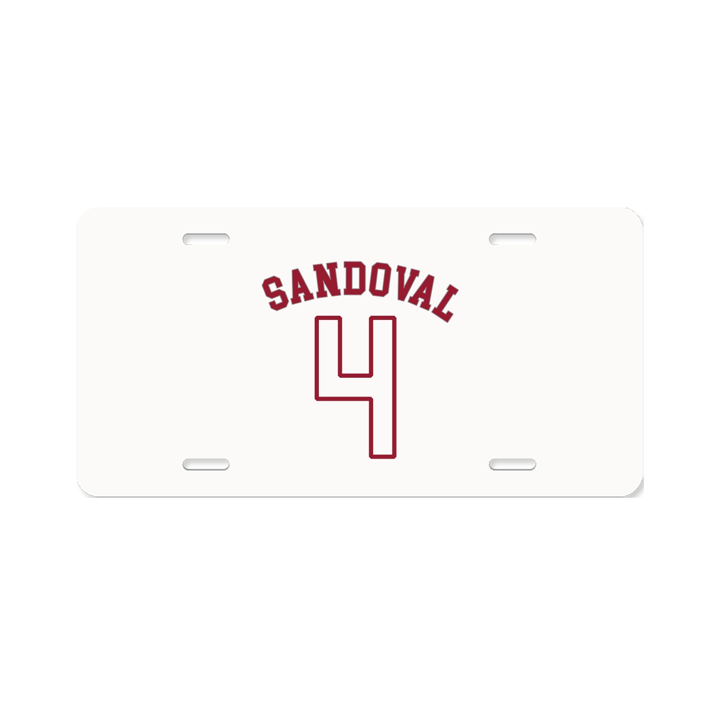 License Plate — Shirsey Arch in Classic