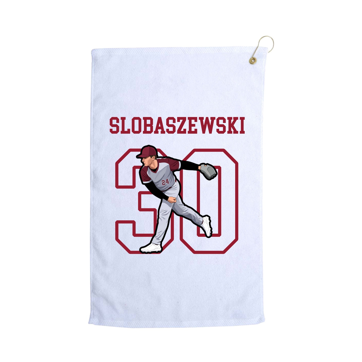 Golf Towel — Shirsey in White