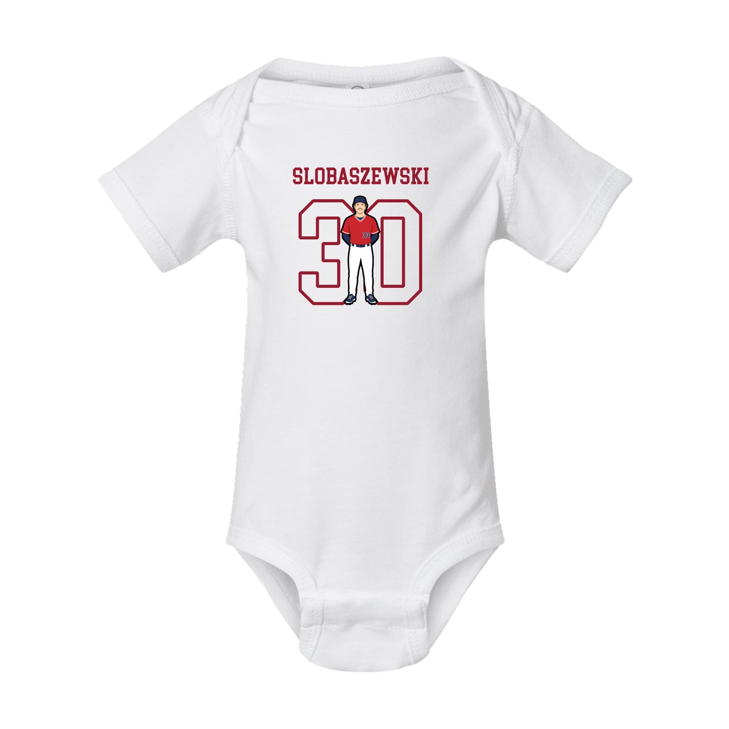 Baby Onesie — Shirsey in White