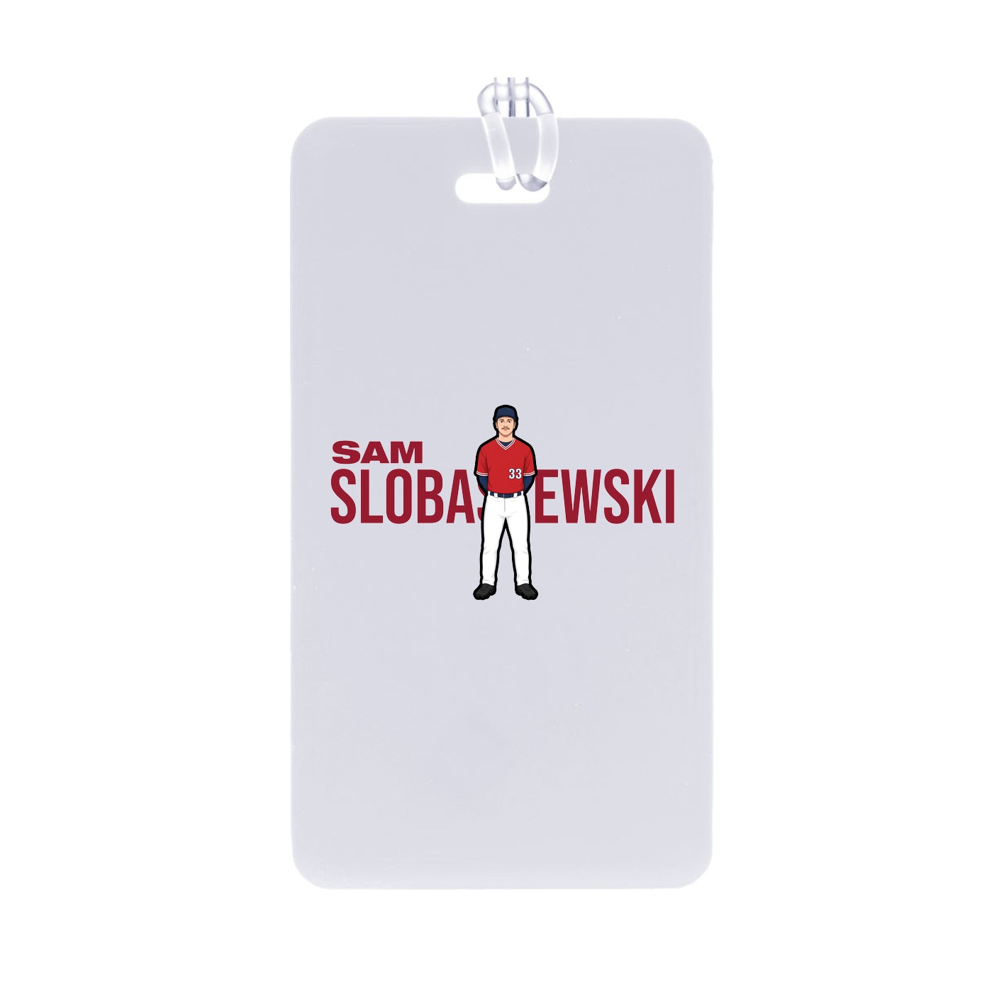 Bag Tag — Player Name in Classic