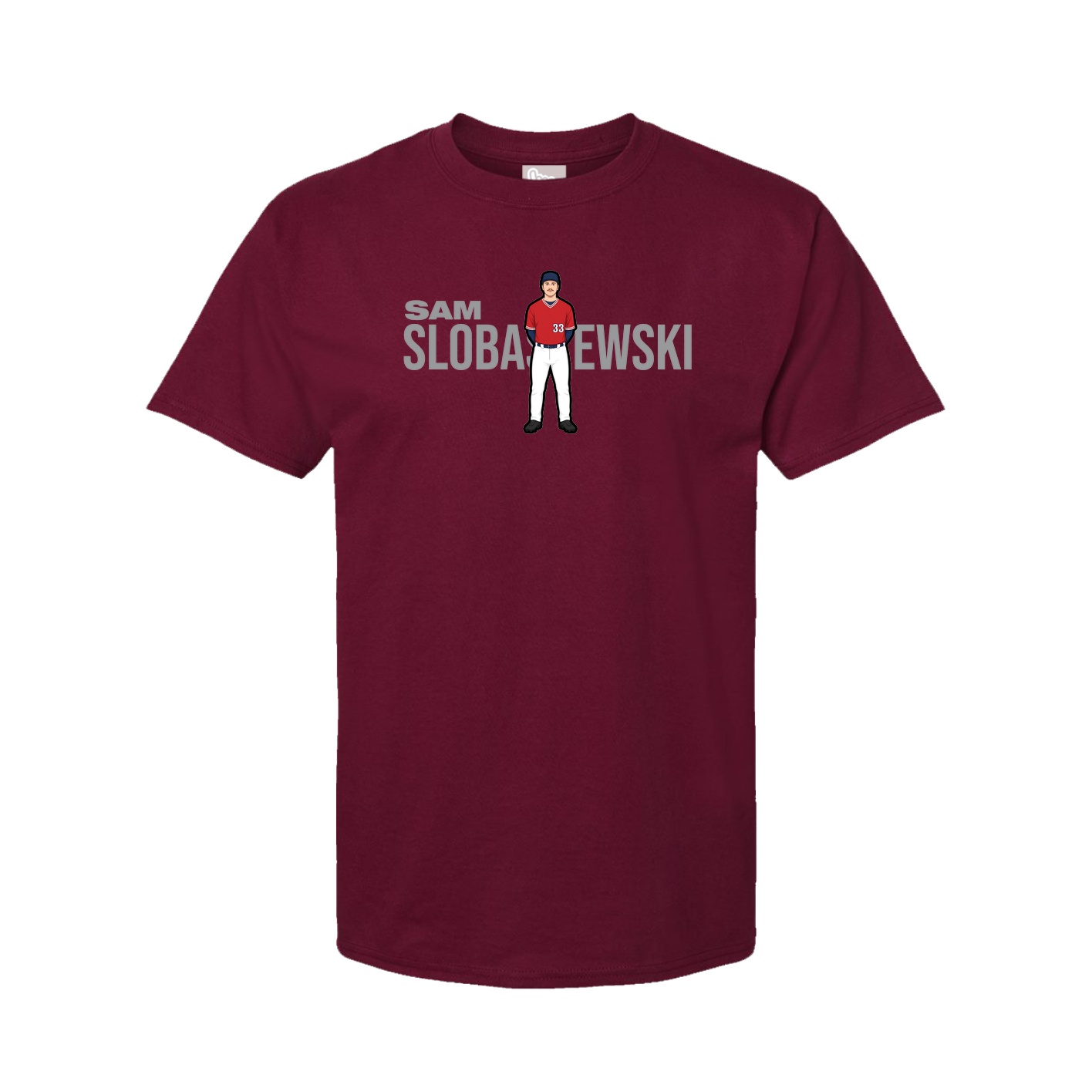 Tee — Player Name in Cardinal