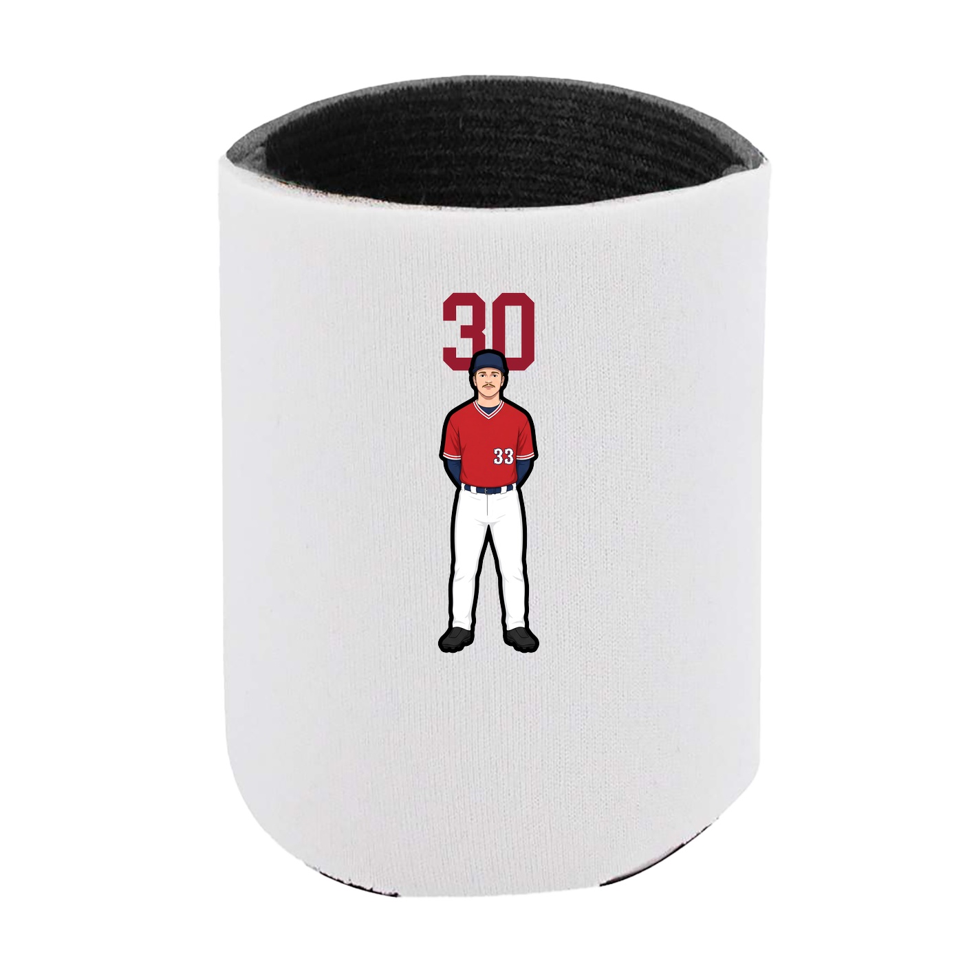 Can Holder — Number Top in White