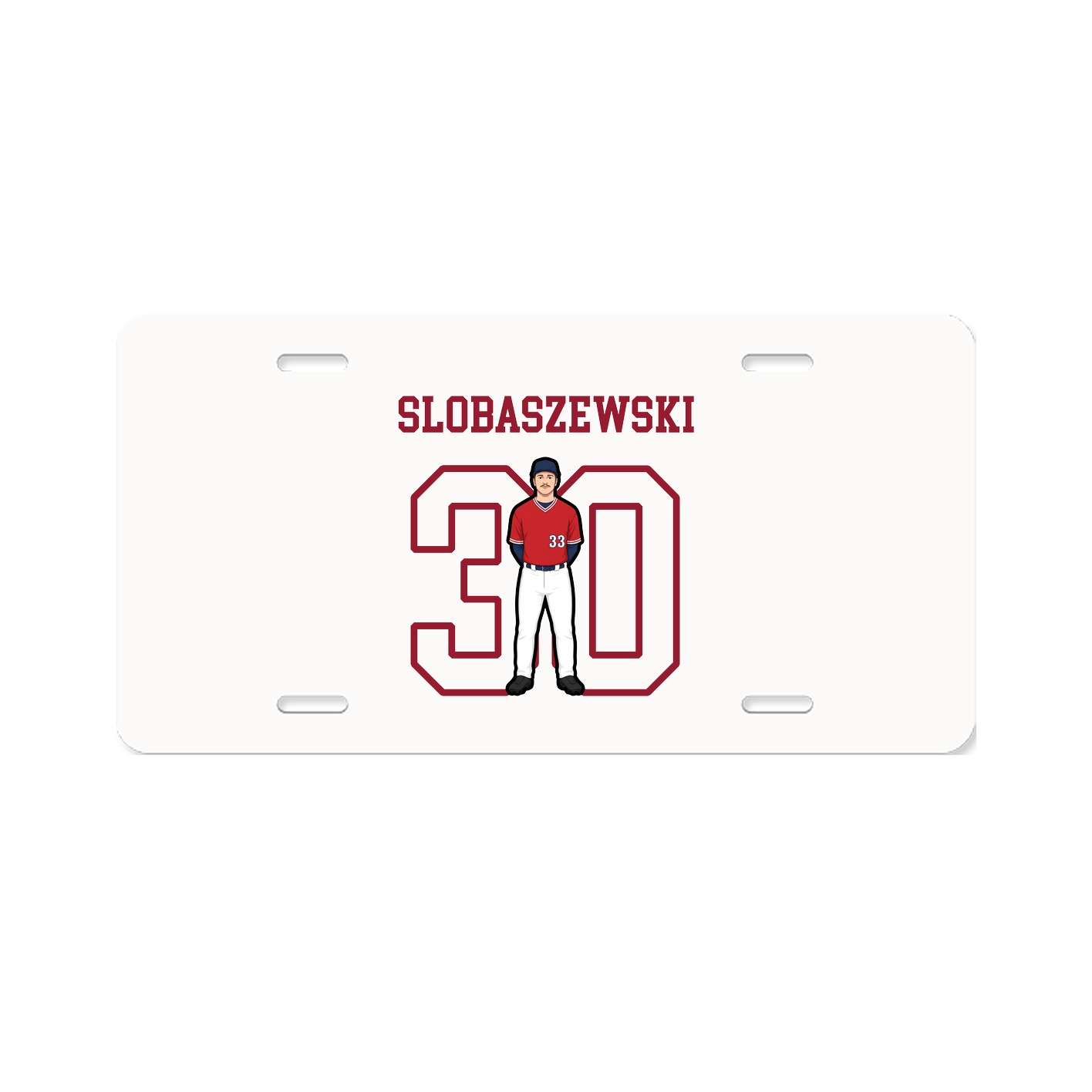 License Plate — Shirsey in Classic