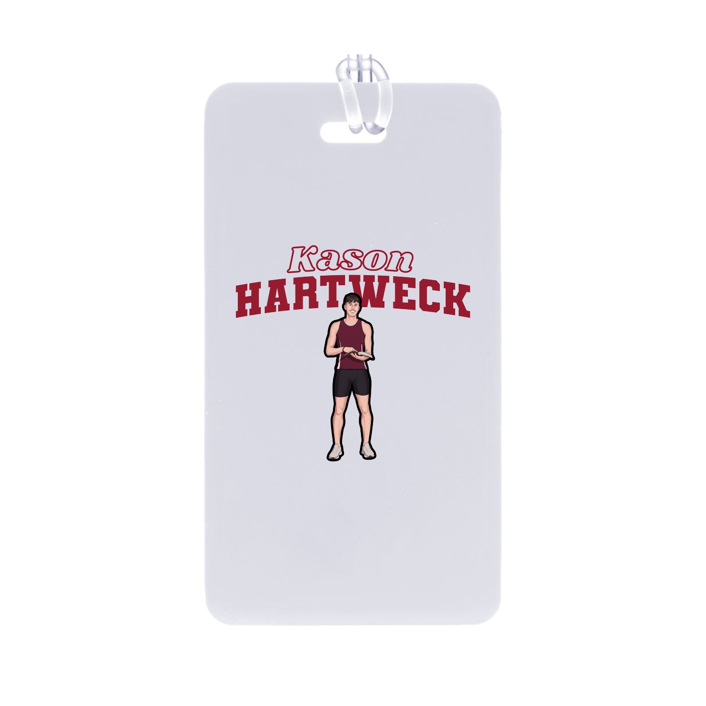 Bag Tag — Name Arch in Classic
