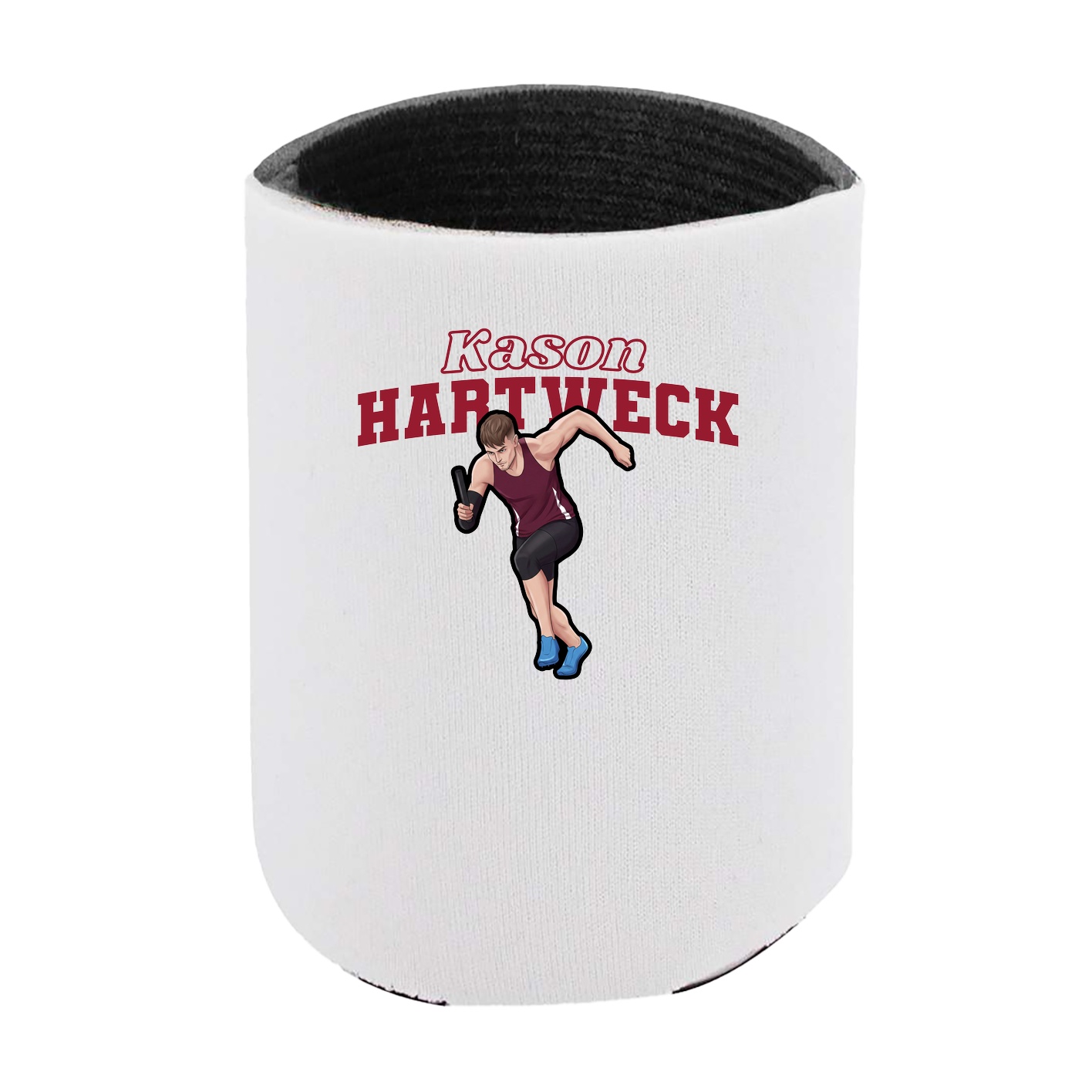 Can Holder — Name Arch in White