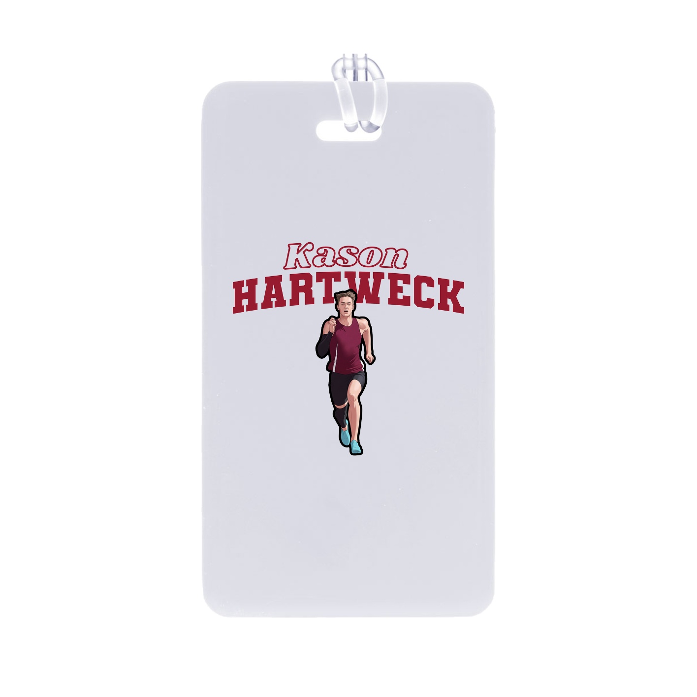 Bag Tag — Name Arch in Classic