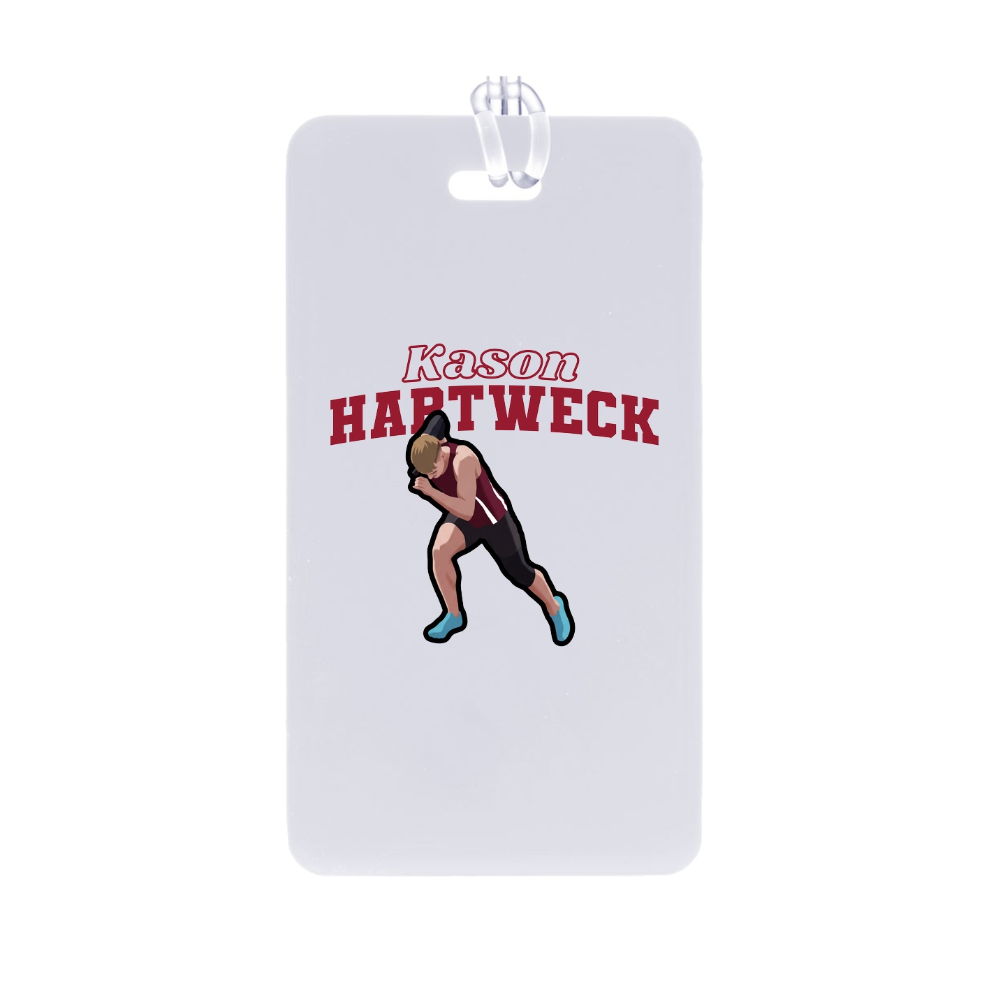 Bag Tag — Name Arch in Classic