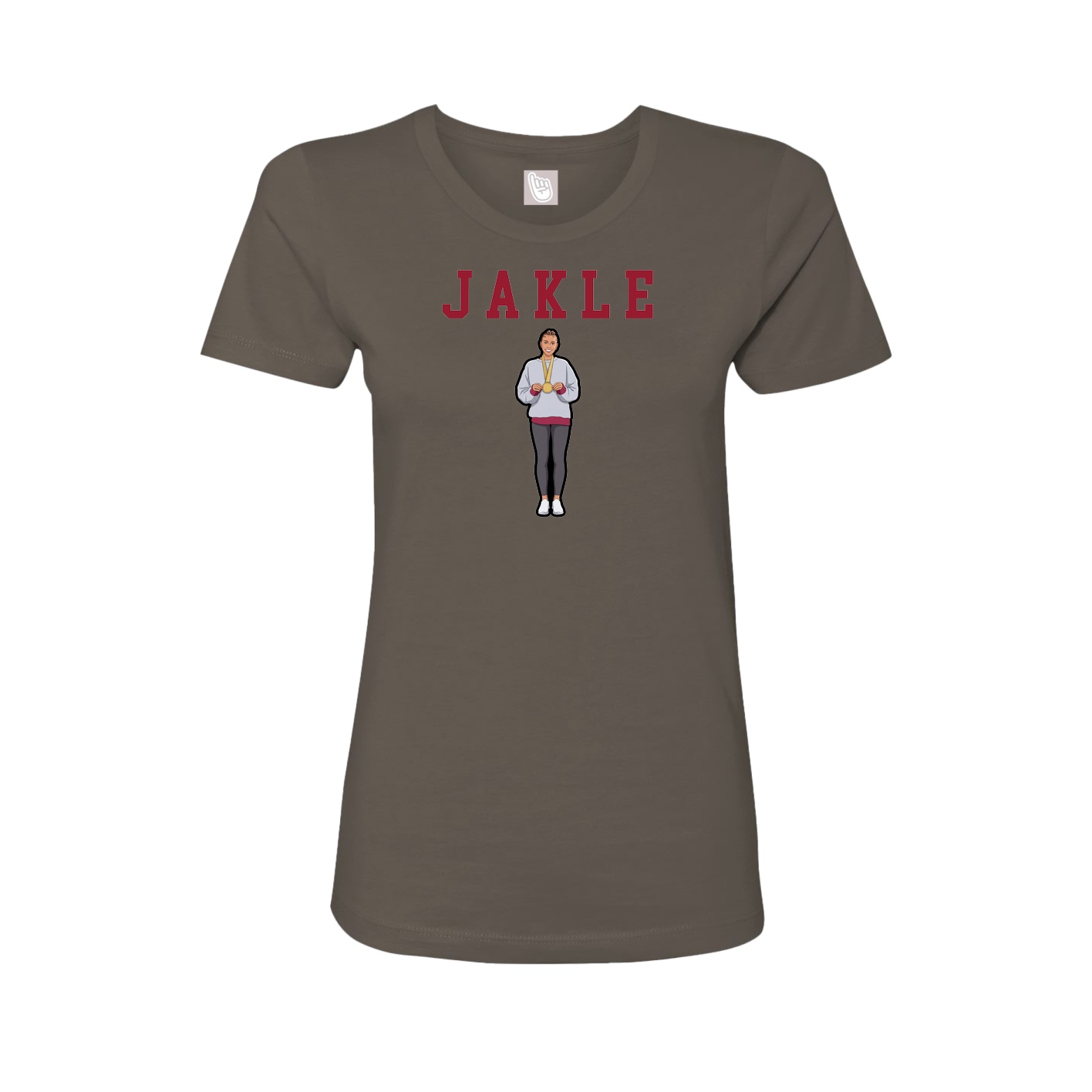 Fitted Women's Tee — Shirsey in Grey