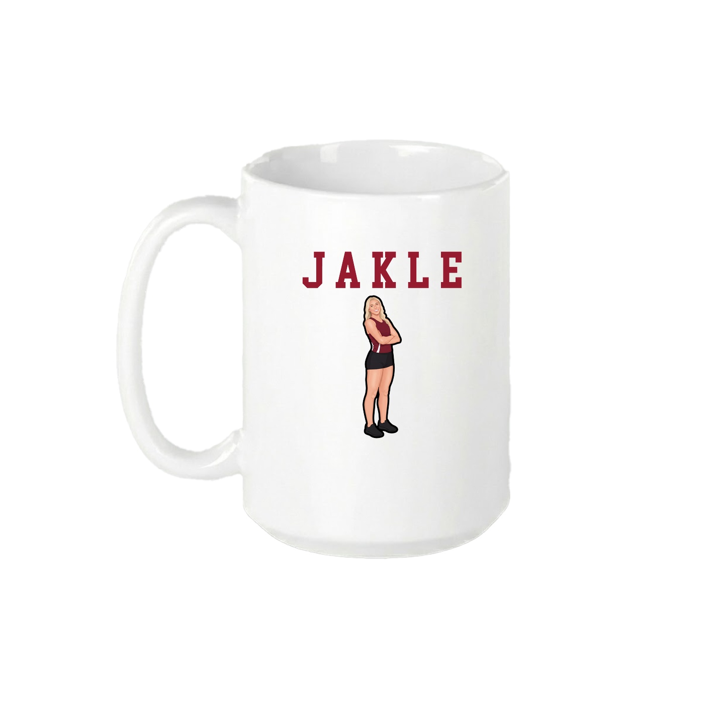 15oz Coffee Mug — Shirsey in White