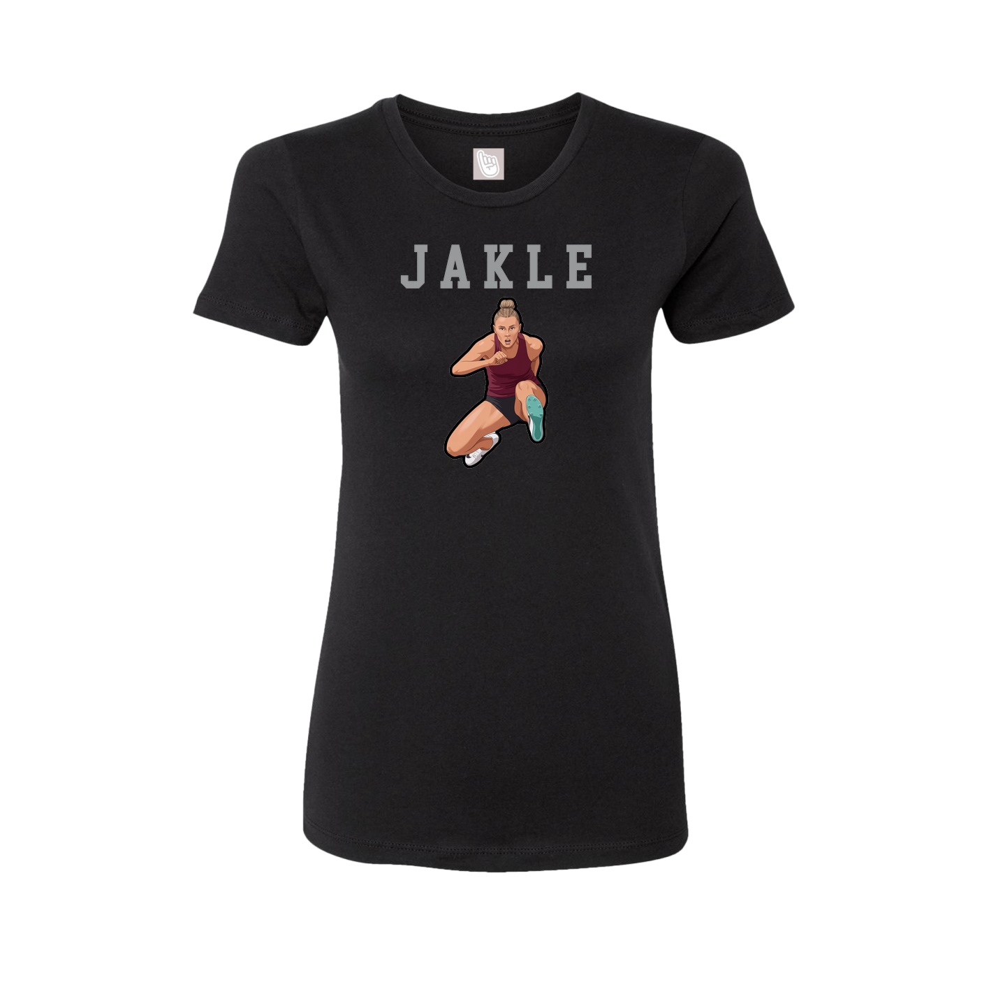 Fitted Women's Tee — Shirsey in Black