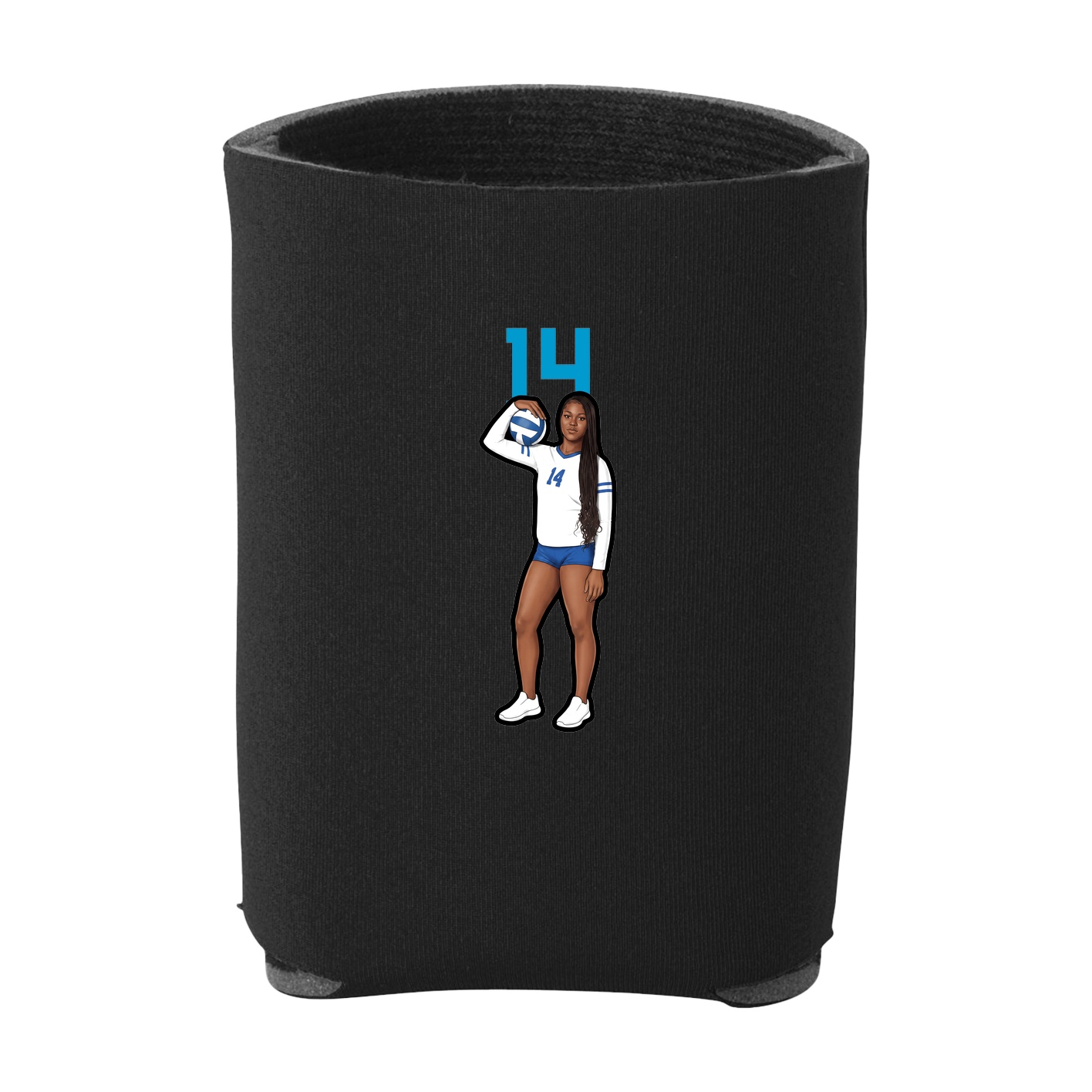 Can Holder — Number Top in Black