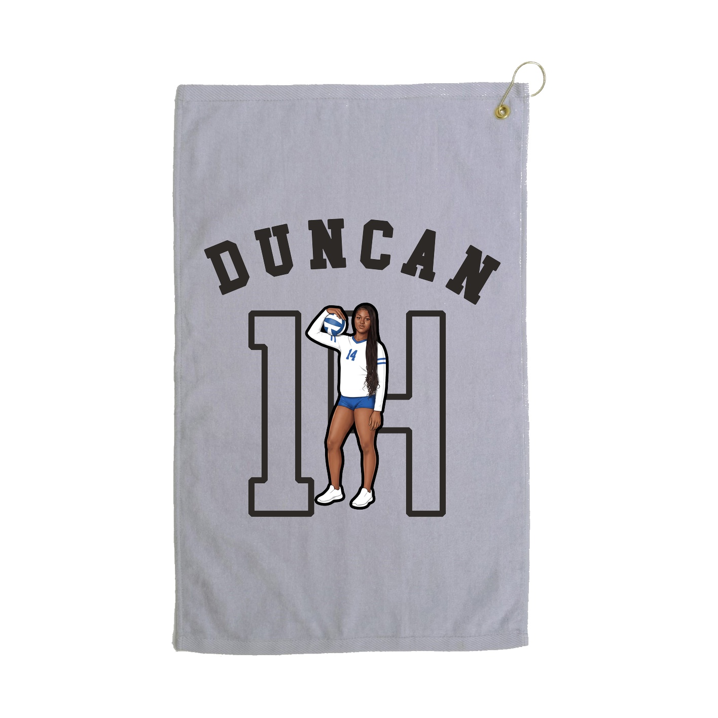 Golf Towel — Shirsey Arch in Grey