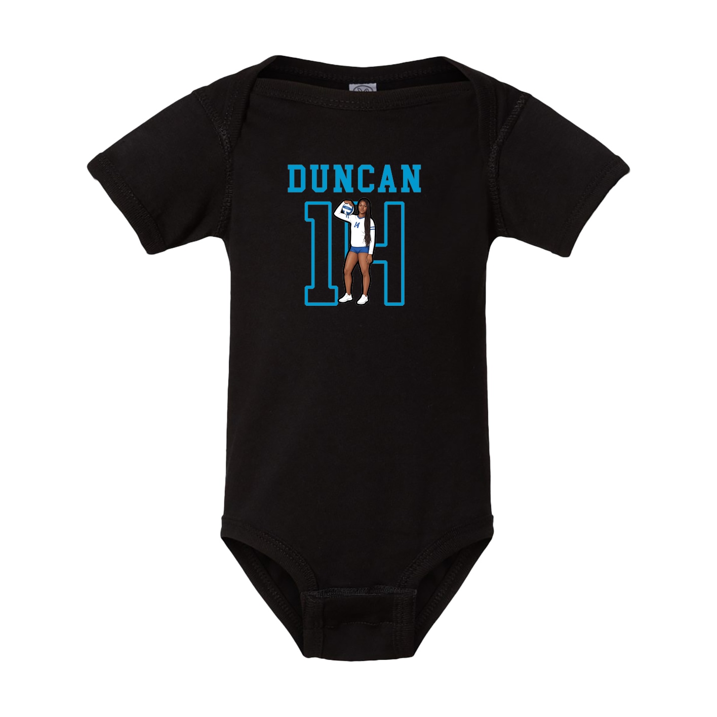 Baby Onesie — Shirsey in Black