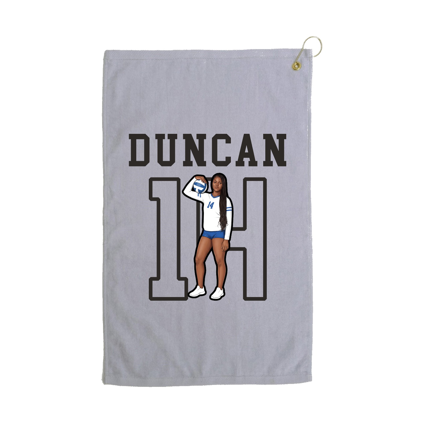 Golf Towel — Shirsey in Grey