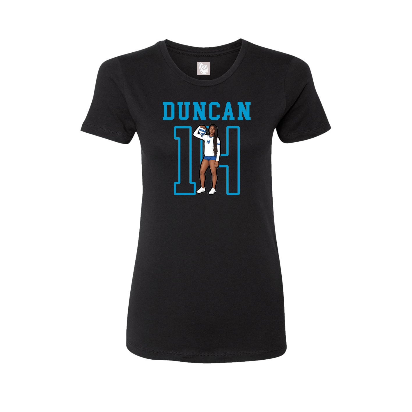 Womens Tee — Shirsey in Black