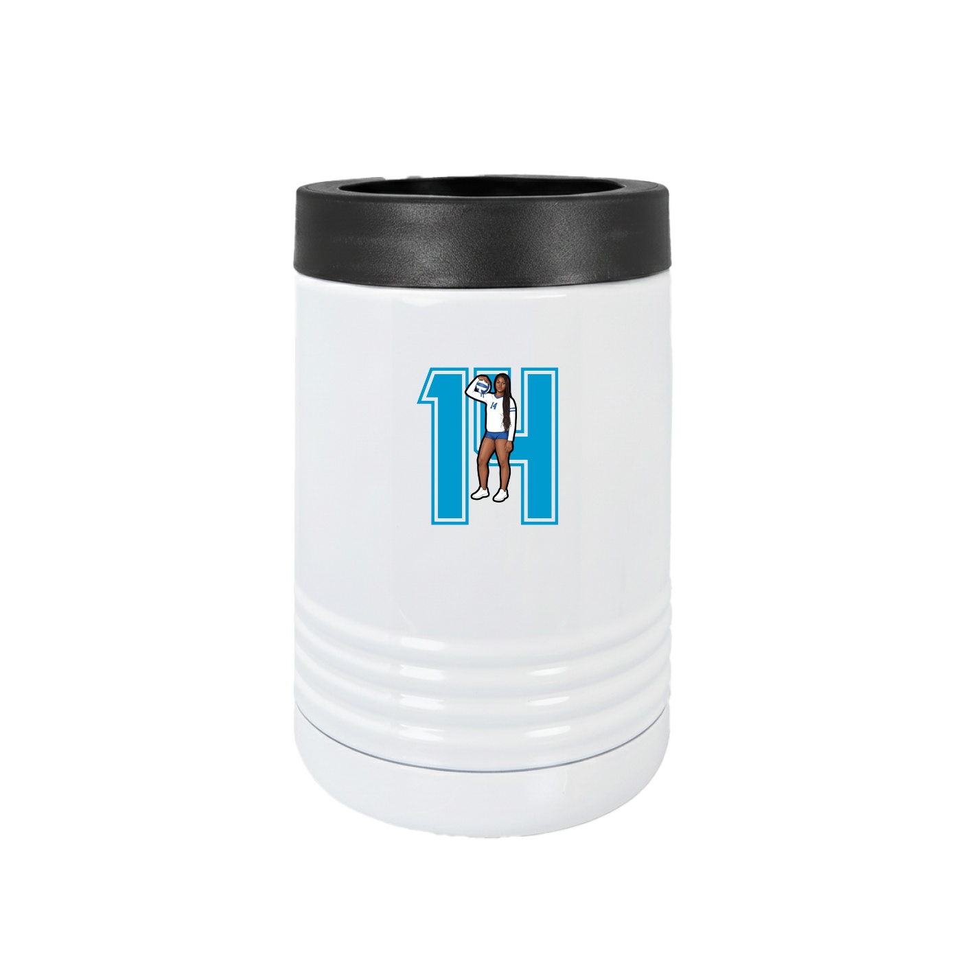 Beverage Holder — Number in White