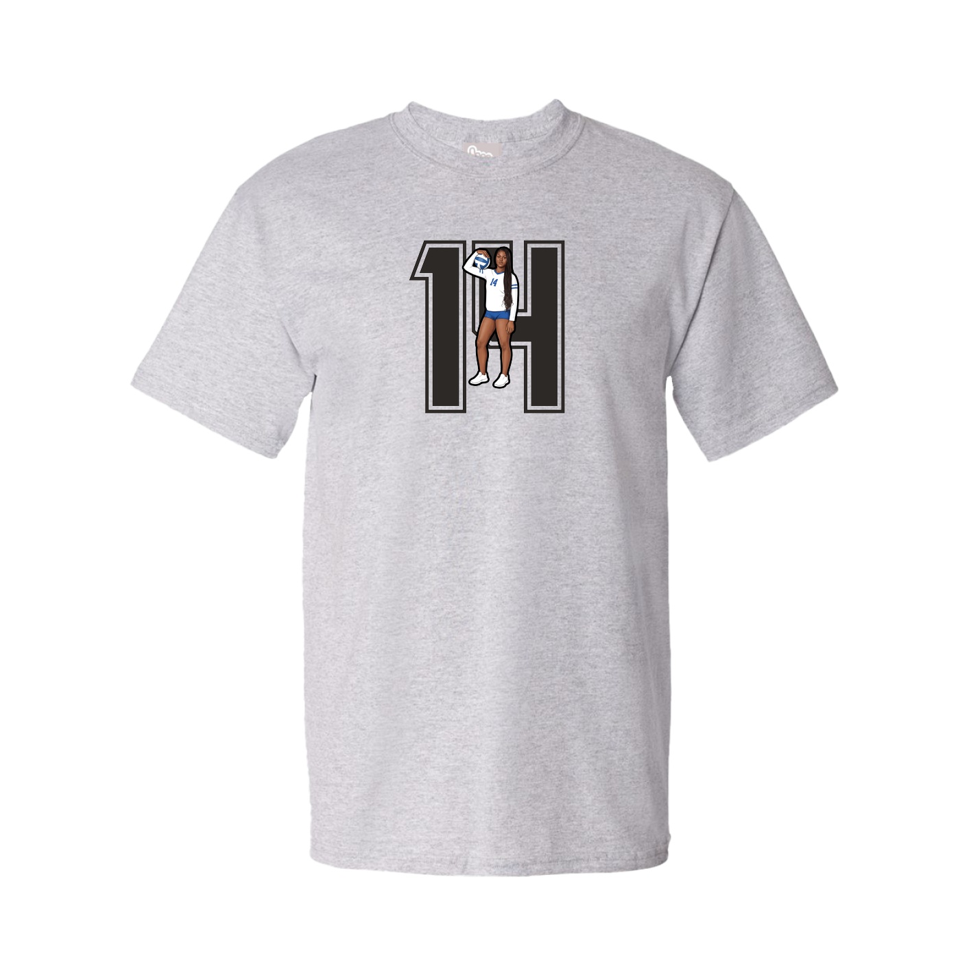 Tee — Number in Grey