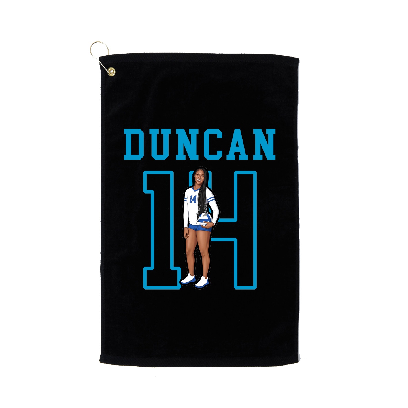 Golf Towel — Shirsey in Black