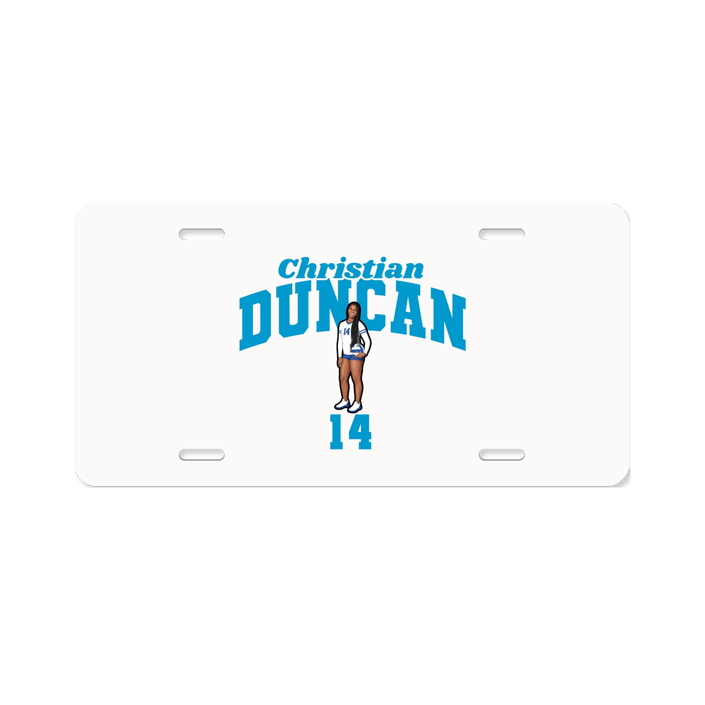 License Plate — Signature Arch in Classic
