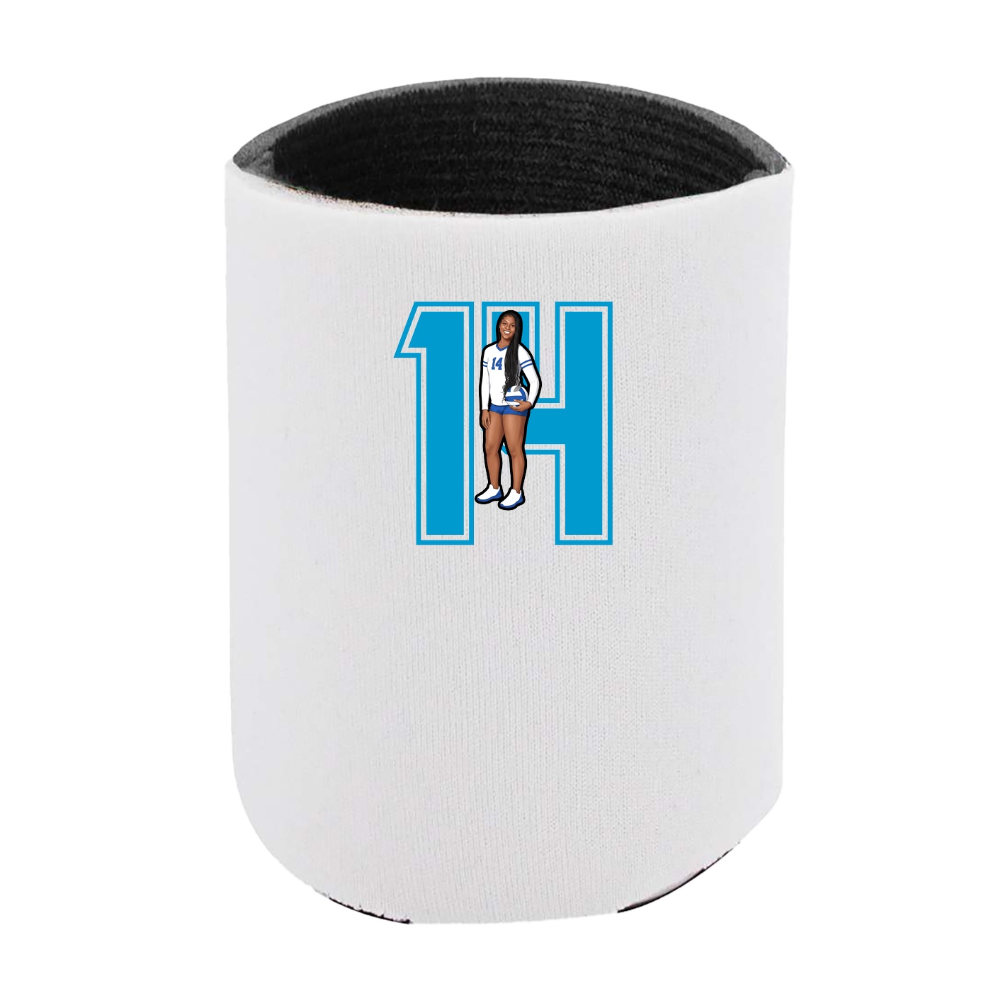 Can Holder — Number in White