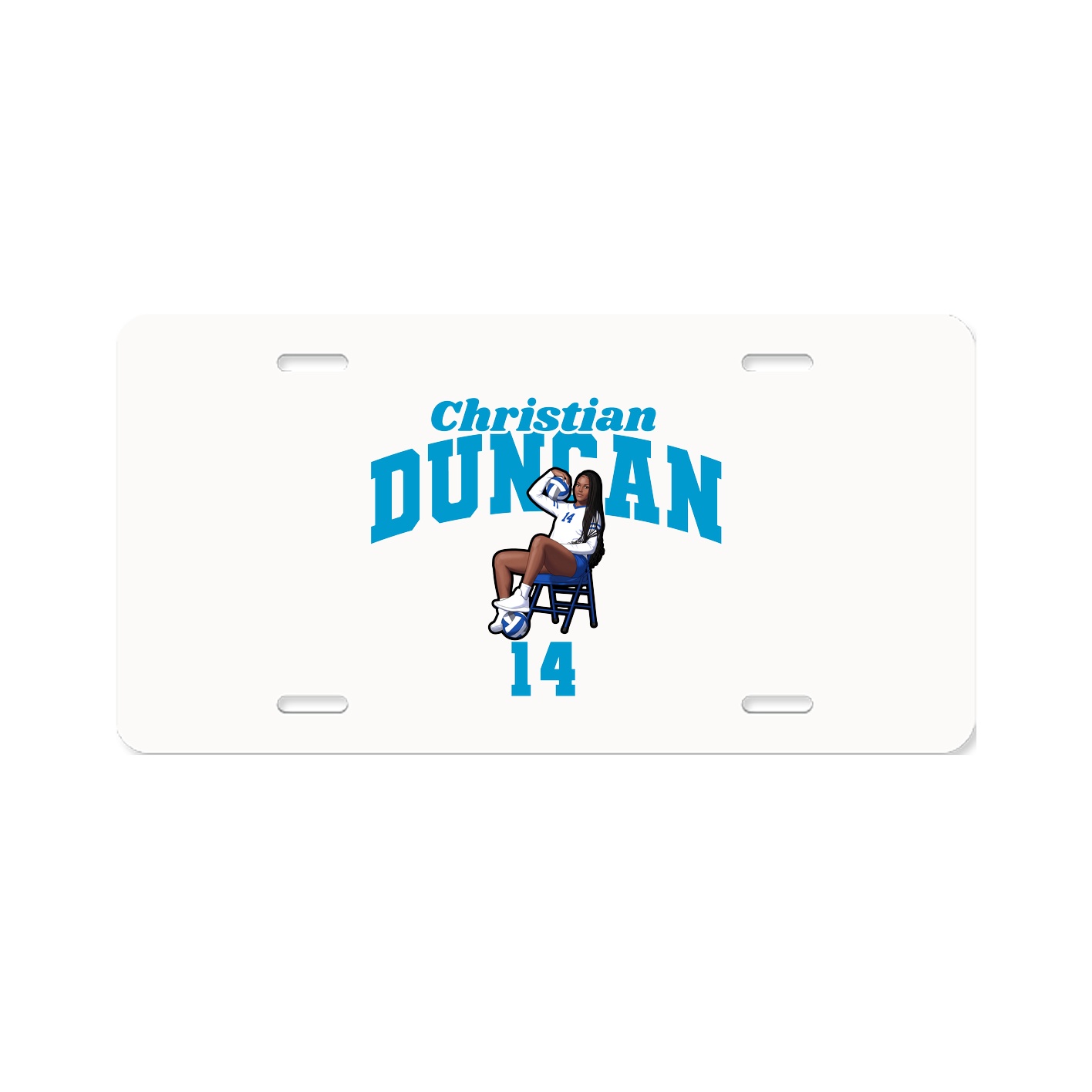 License Plate — Signature Arch in Classic