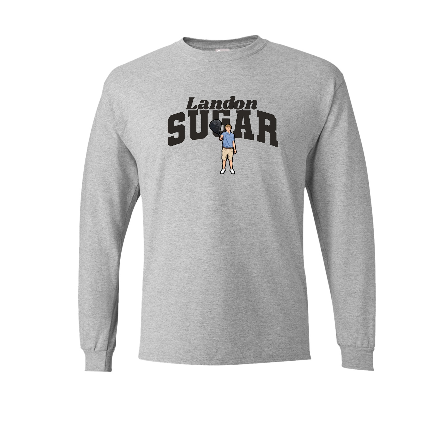 Long Sleeve Tee — Signature Arch in Grey