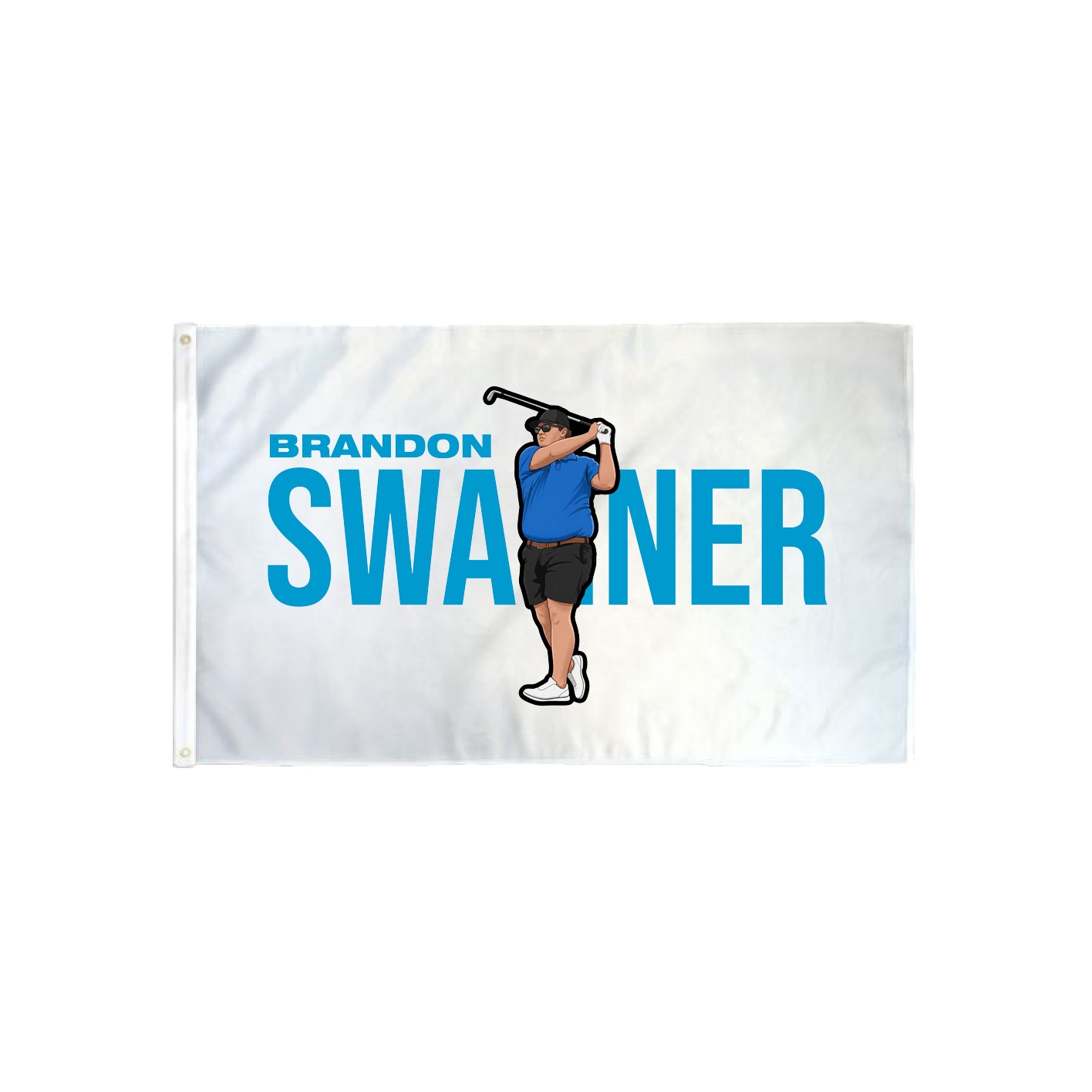 3x5 Flag — Player Name in Classic