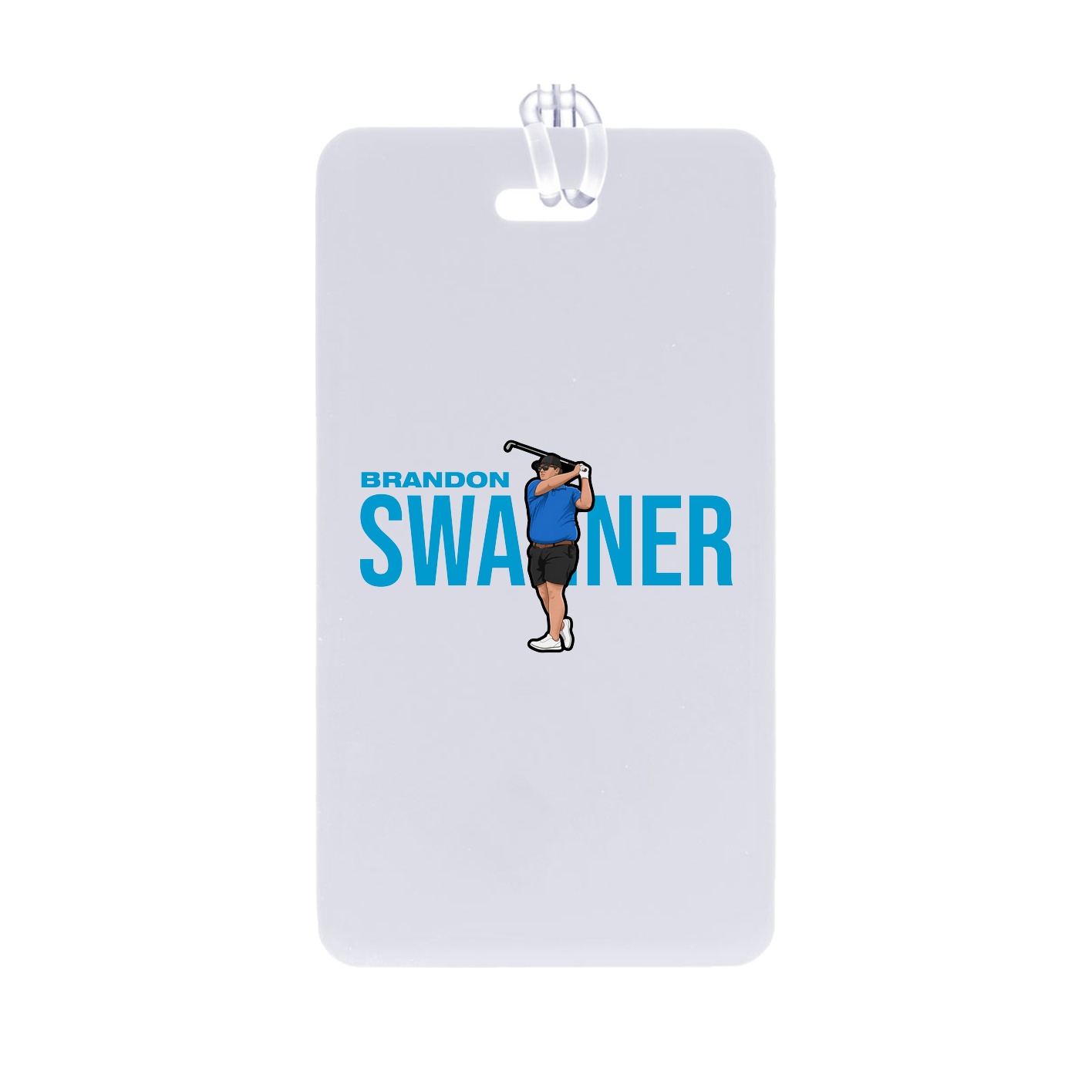 Bag Tag — Player Name in Classic