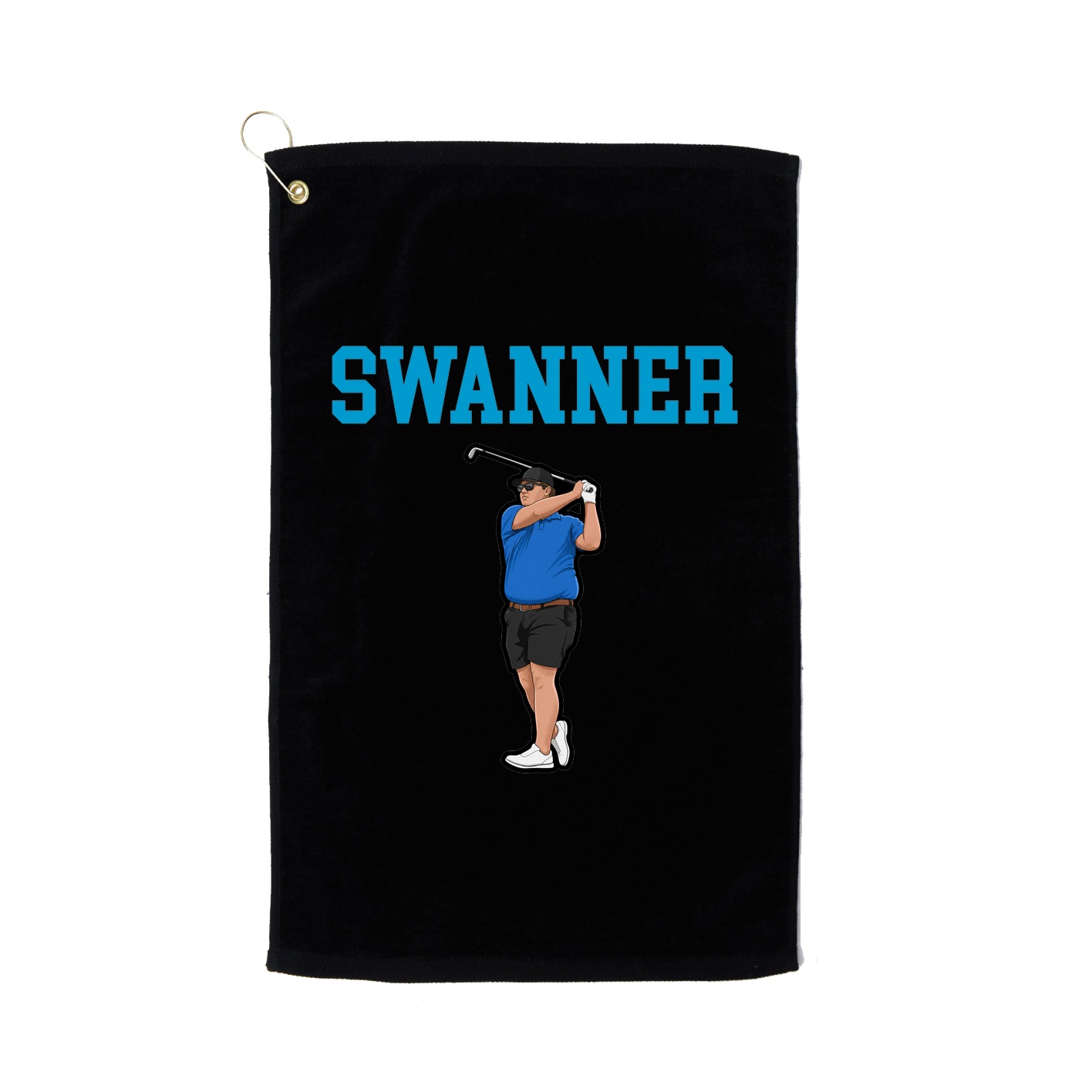 Golf Towel — Shirsey in Black
