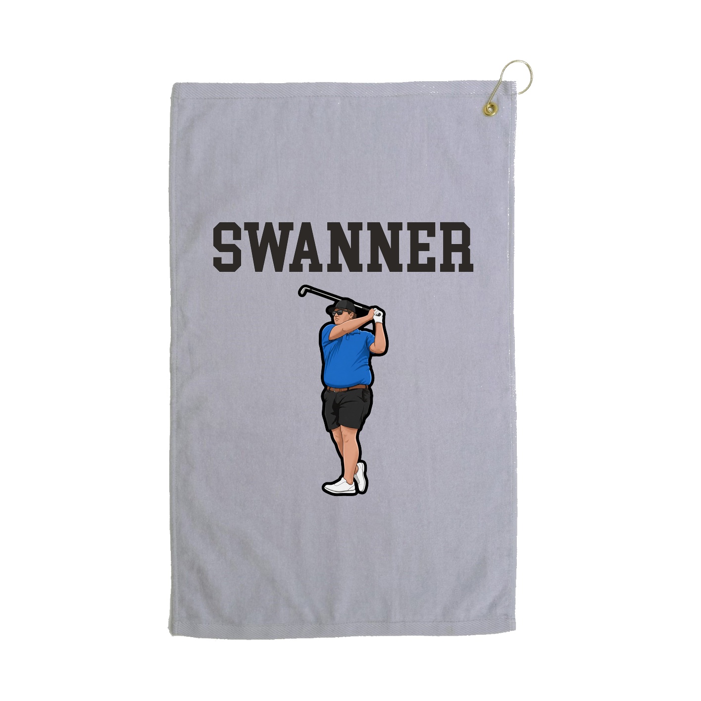 Golf Towel — Shirsey in Grey