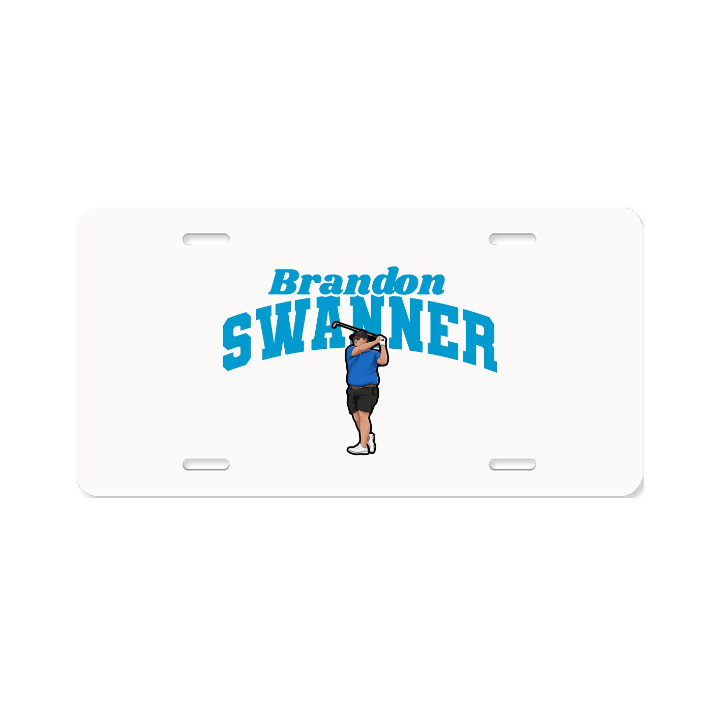 License Plate — Signature Arch in Classic