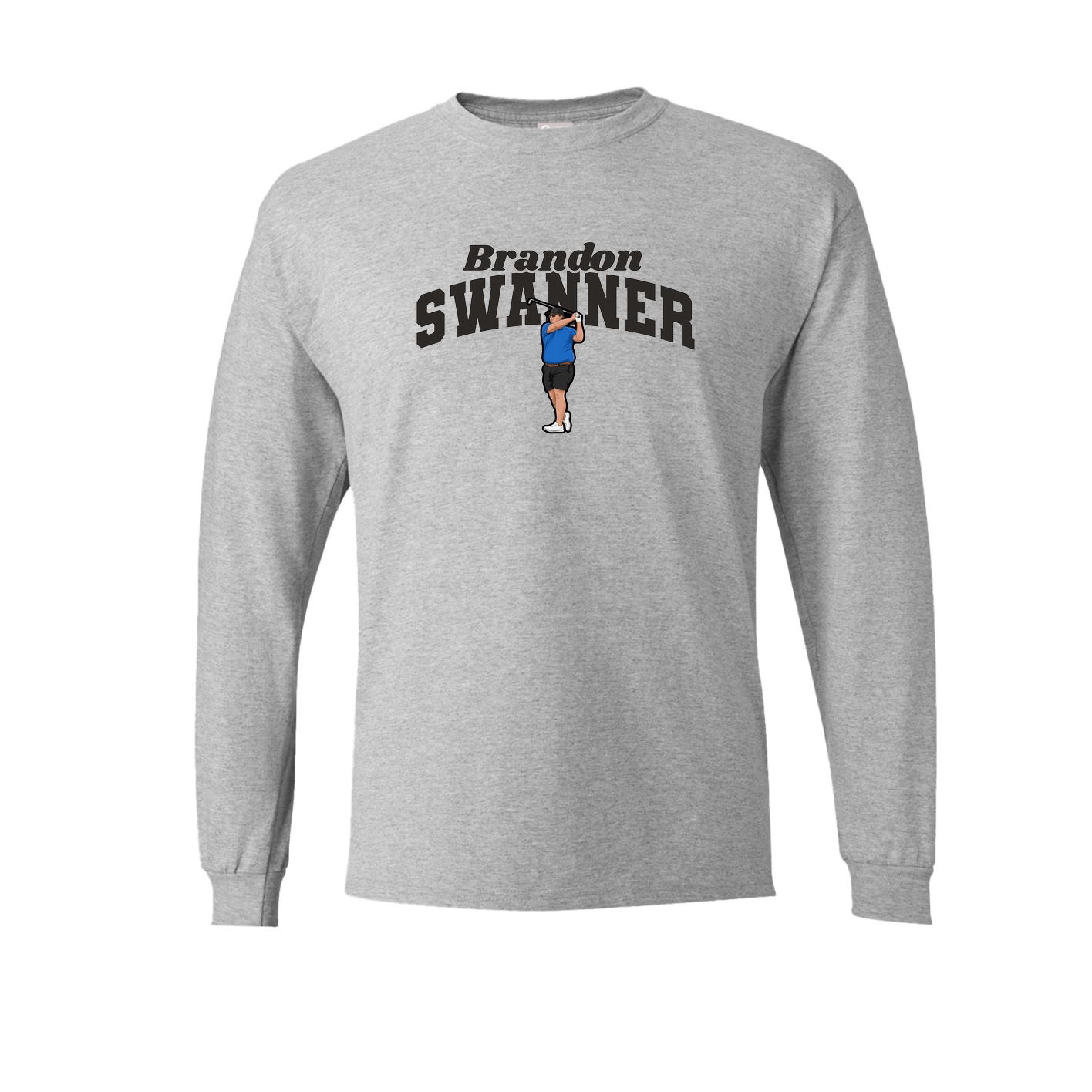 Long Sleeve Tee — Signature Arch in Grey