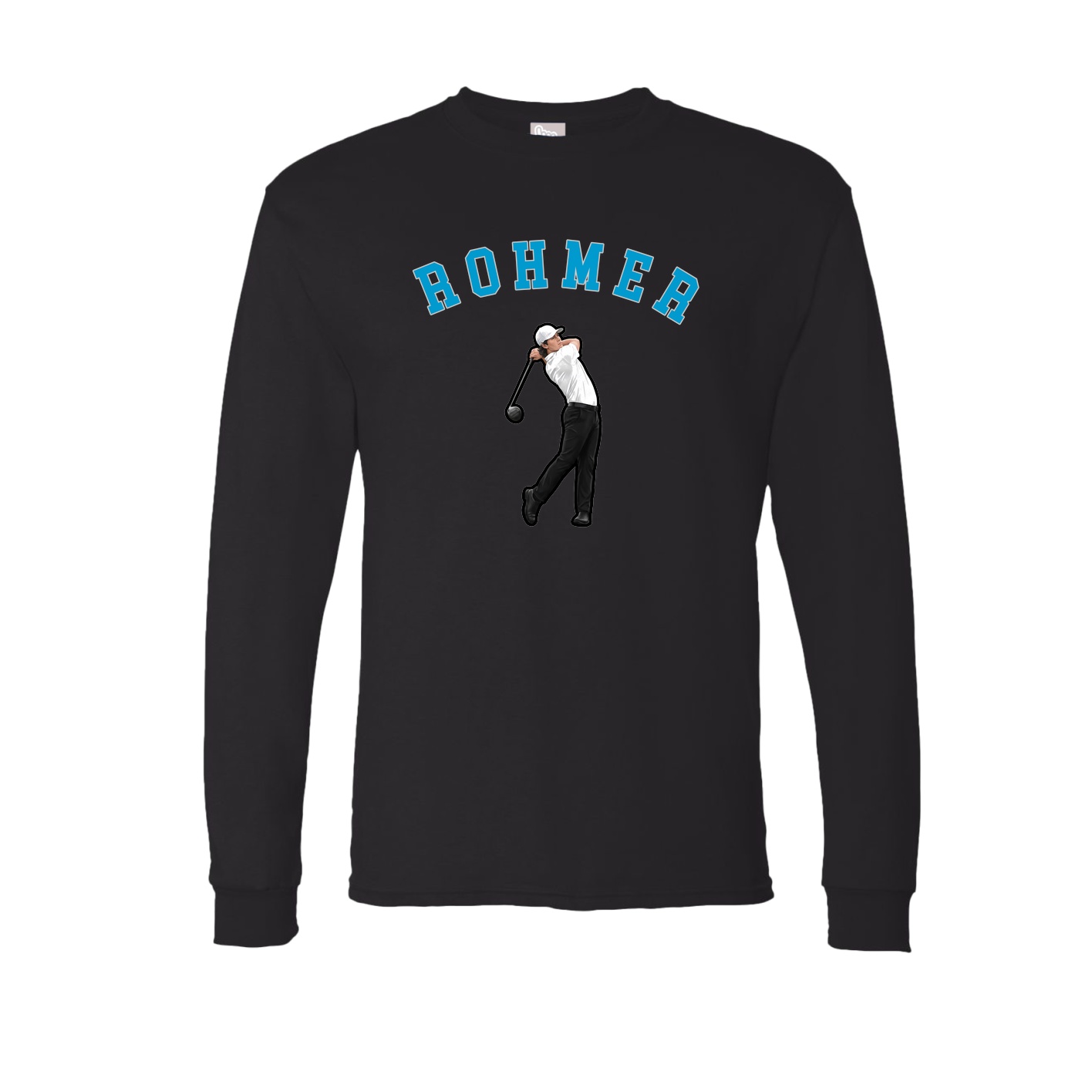 Long Sleeve Tee — Shirsey Arch in Black