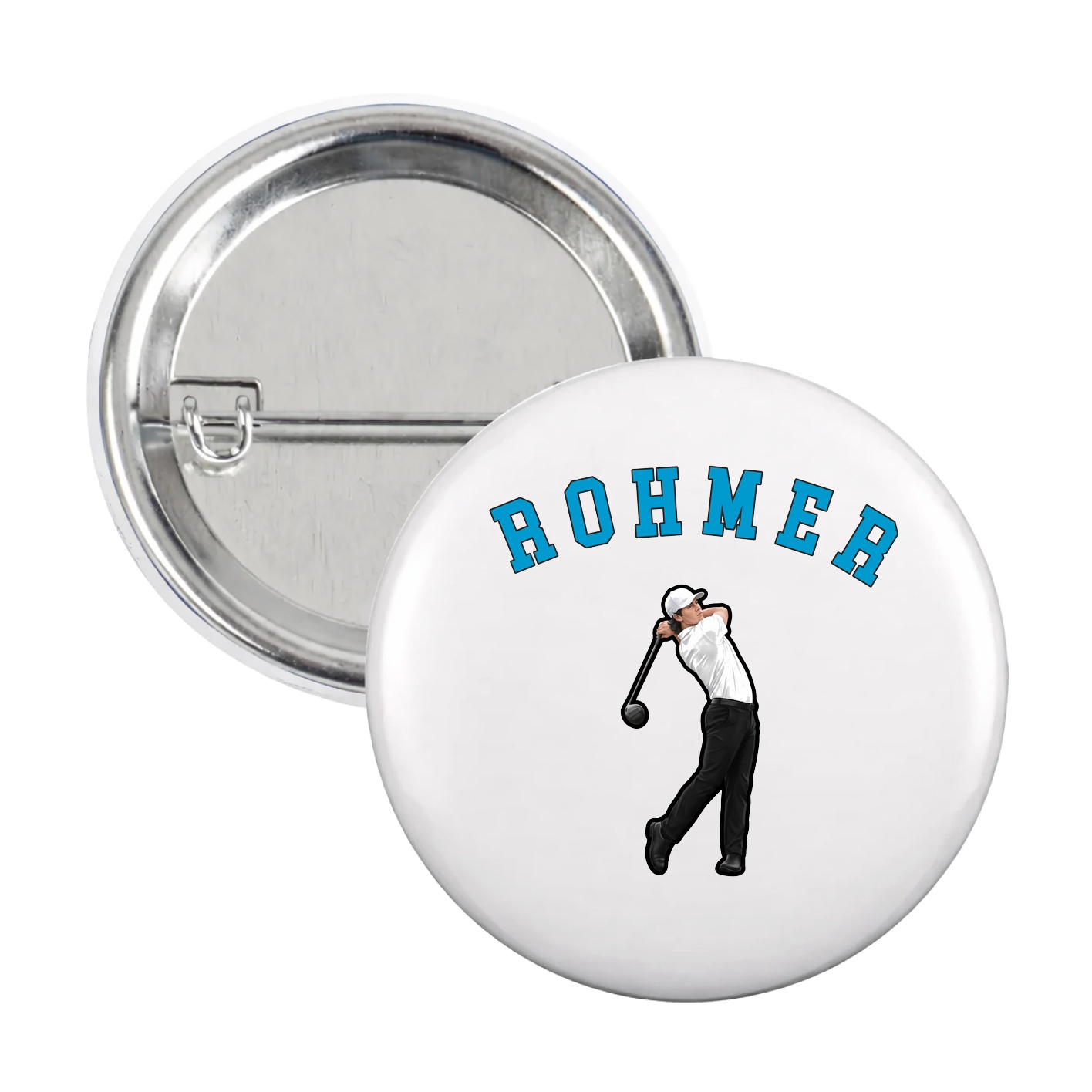 Game Day Button — Shirsey Arch in White