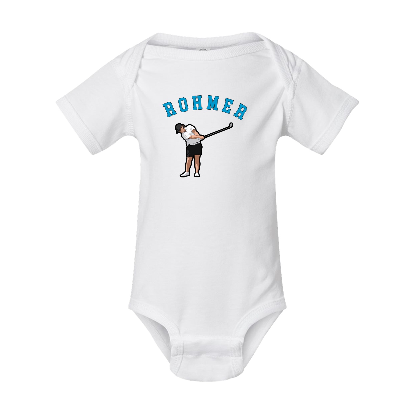 Baby Onesie — Shirsey Arch in White