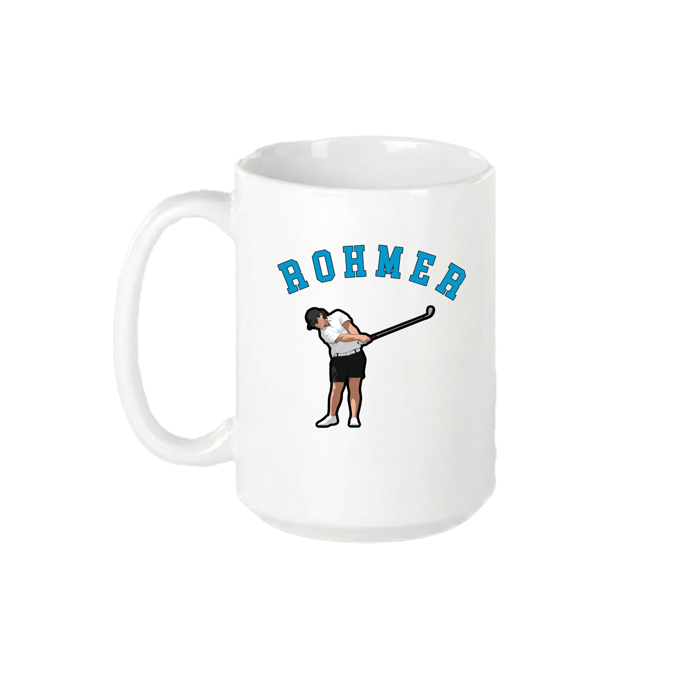 15oz Coffee Mug — Shirsey Arch in White