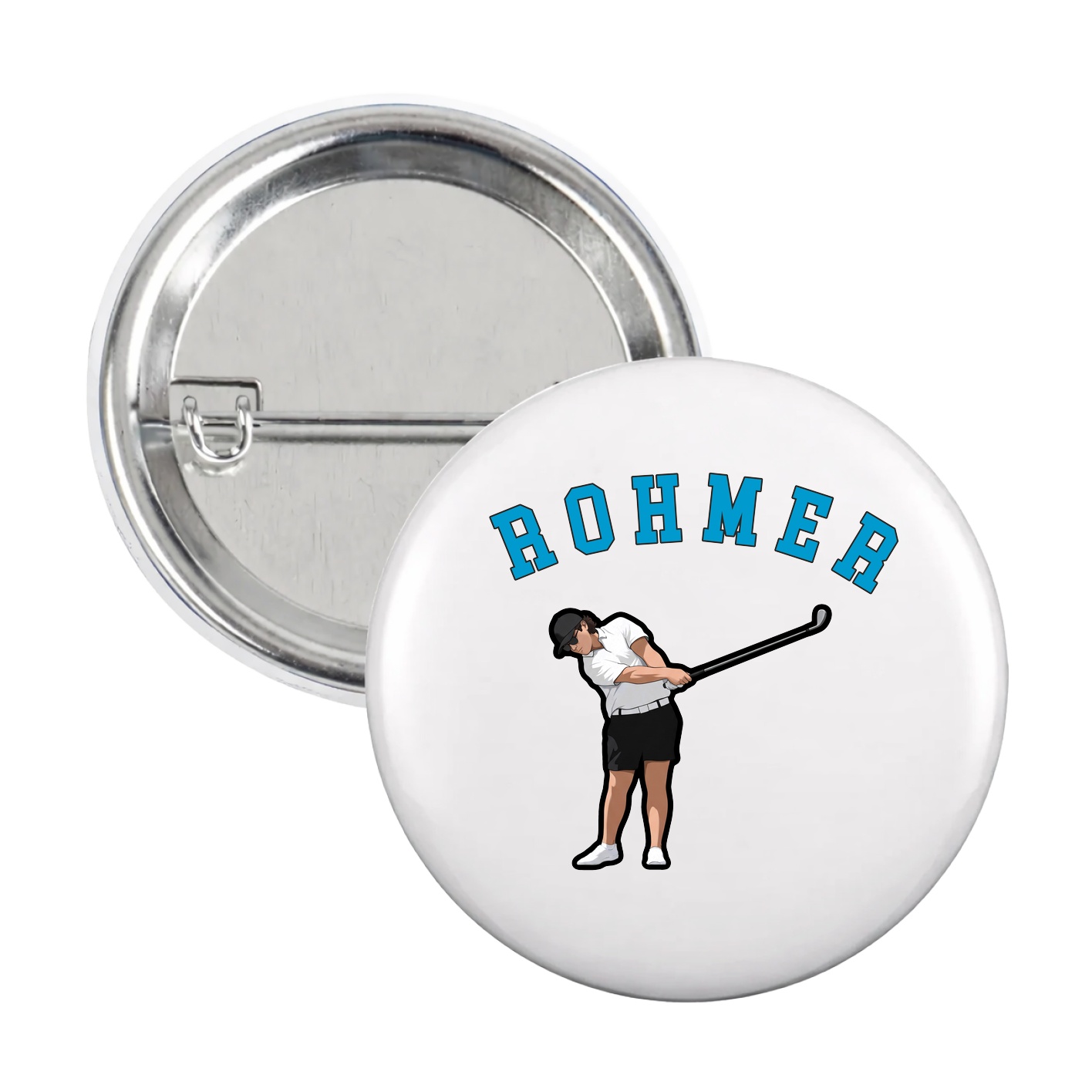 Game Day Button — Shirsey Arch in White
