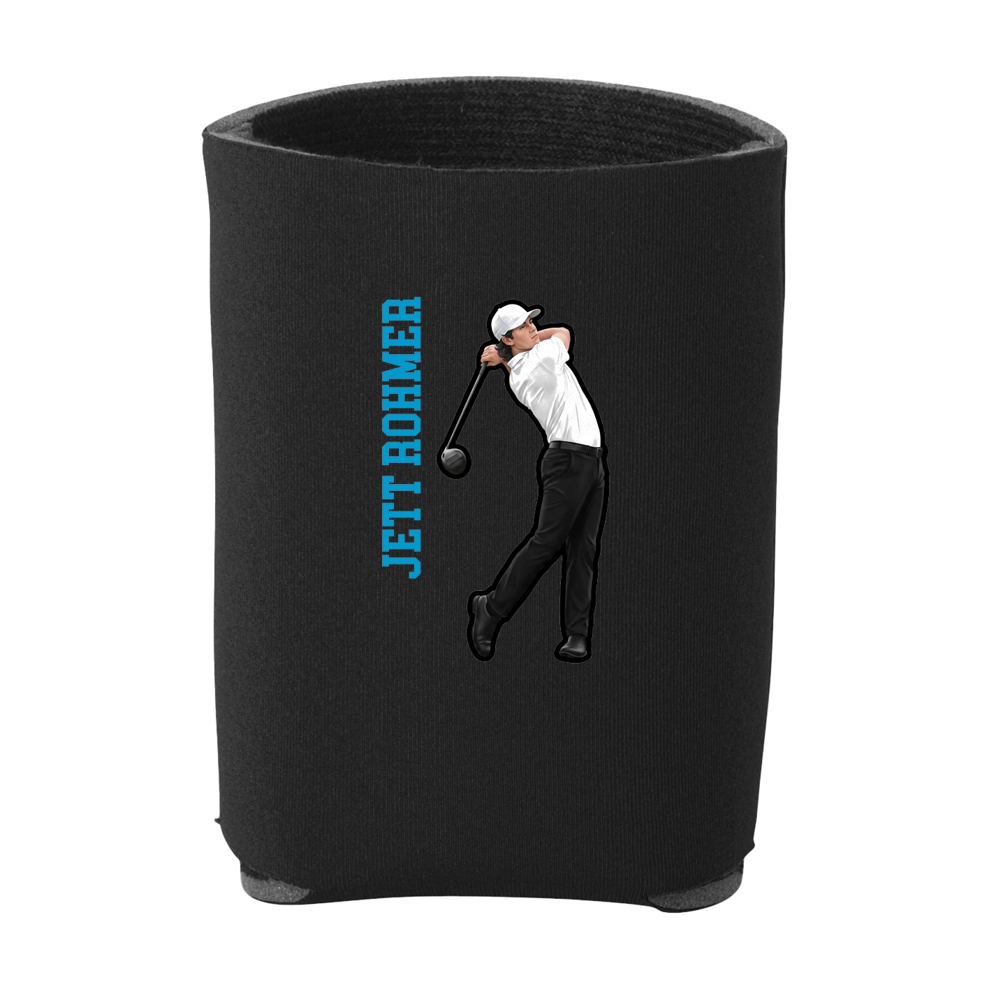 Can Holder — Name Vertical in Black