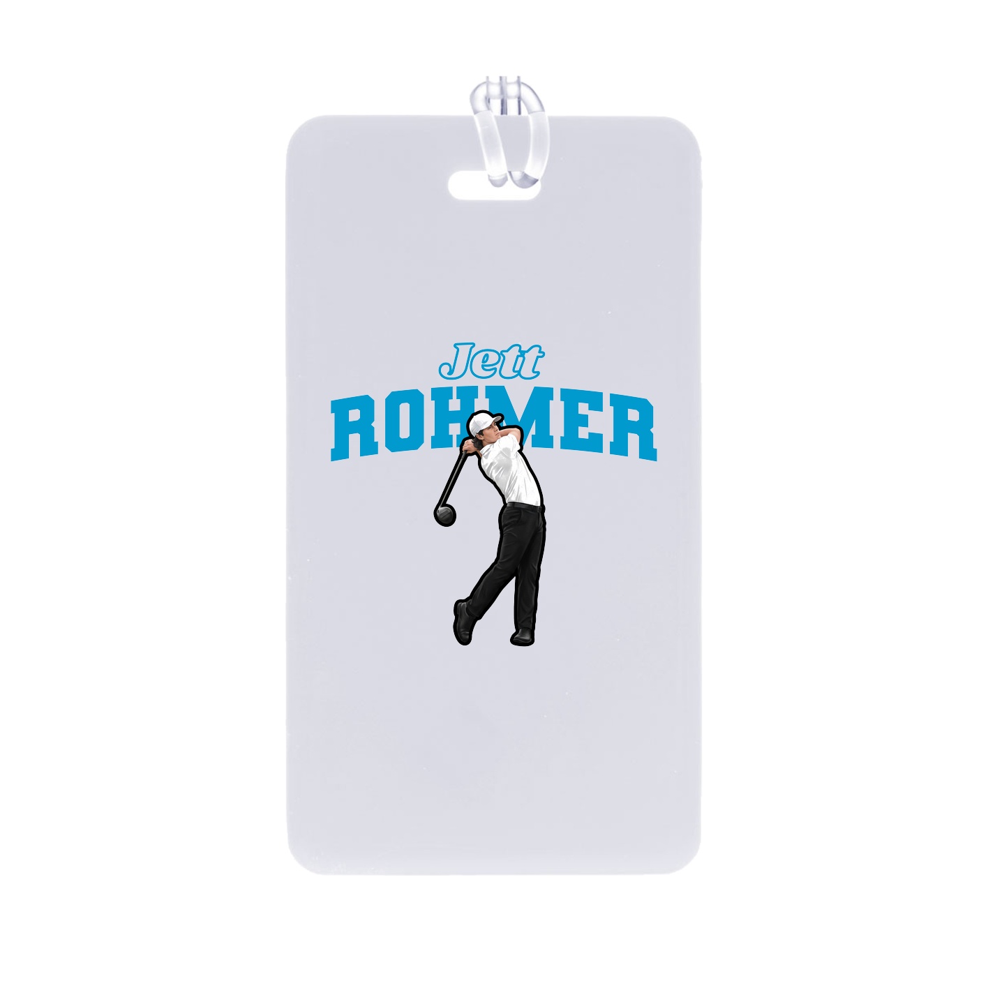 Bag Tag — Name Arch in Classic