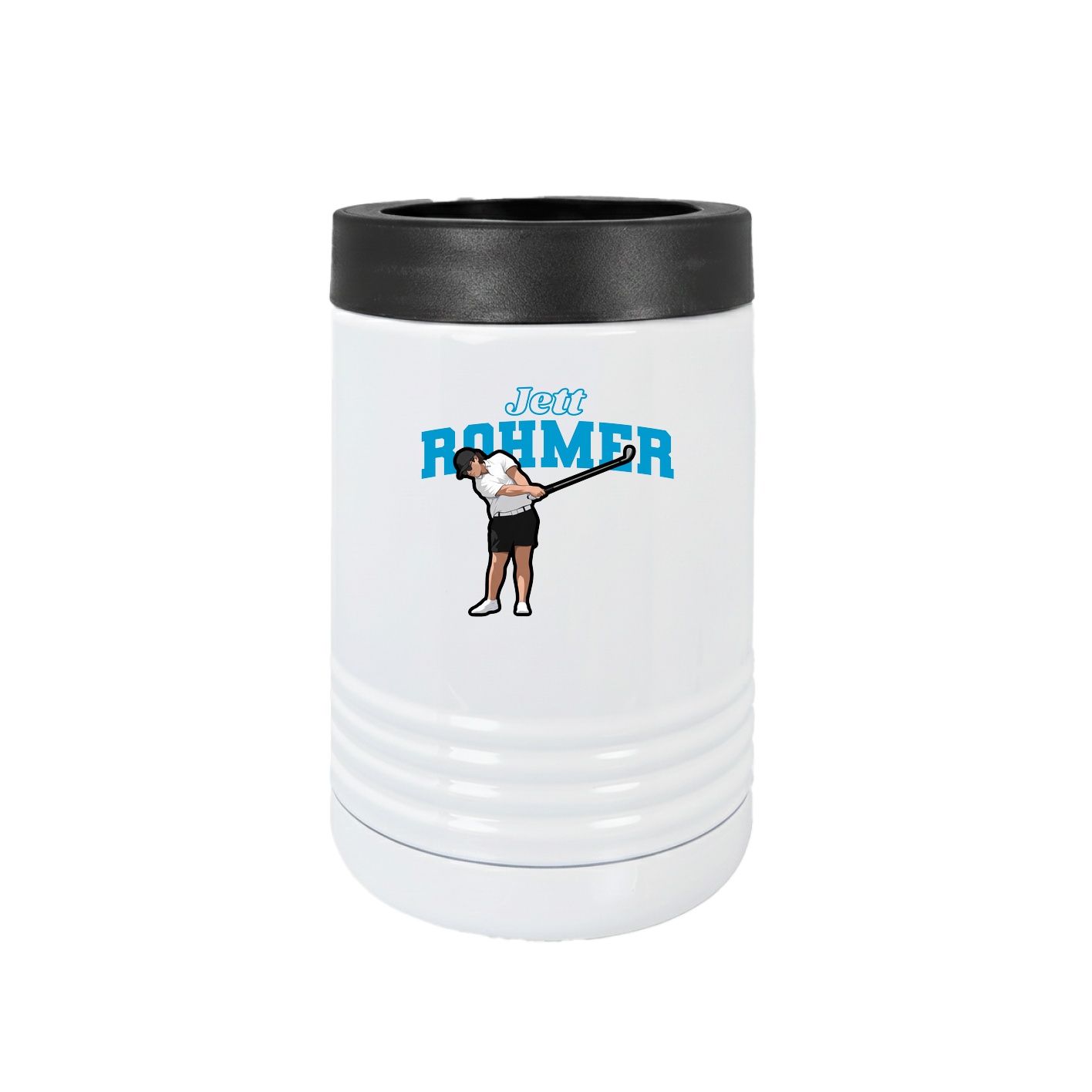Beverage Holder — Name Arch in White
