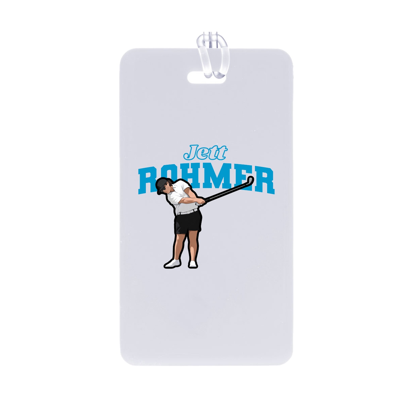 Bag Tag — Name Arch in Classic