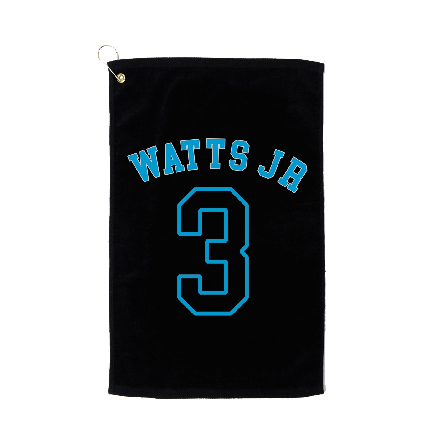 Golf Towel — Shirsey Arch in Black