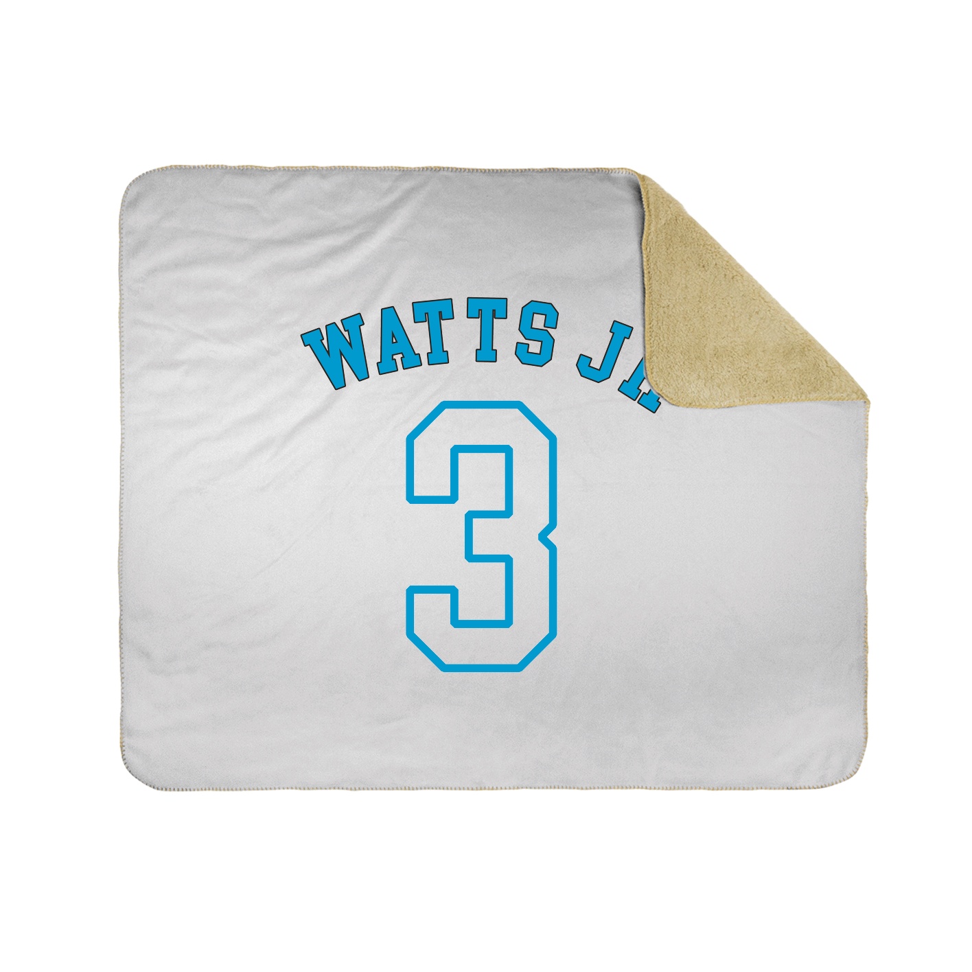 Throw Blanket — Shirsey Arch in White