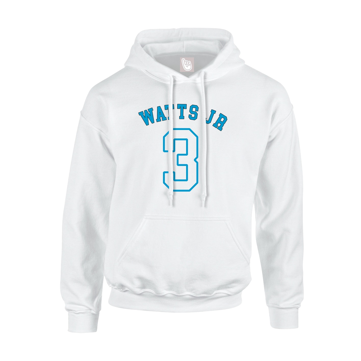 Hoodie — Shirsey Arch in White