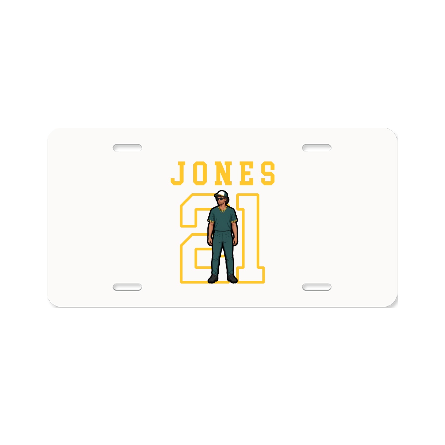License Plate — Shirsey in Classic