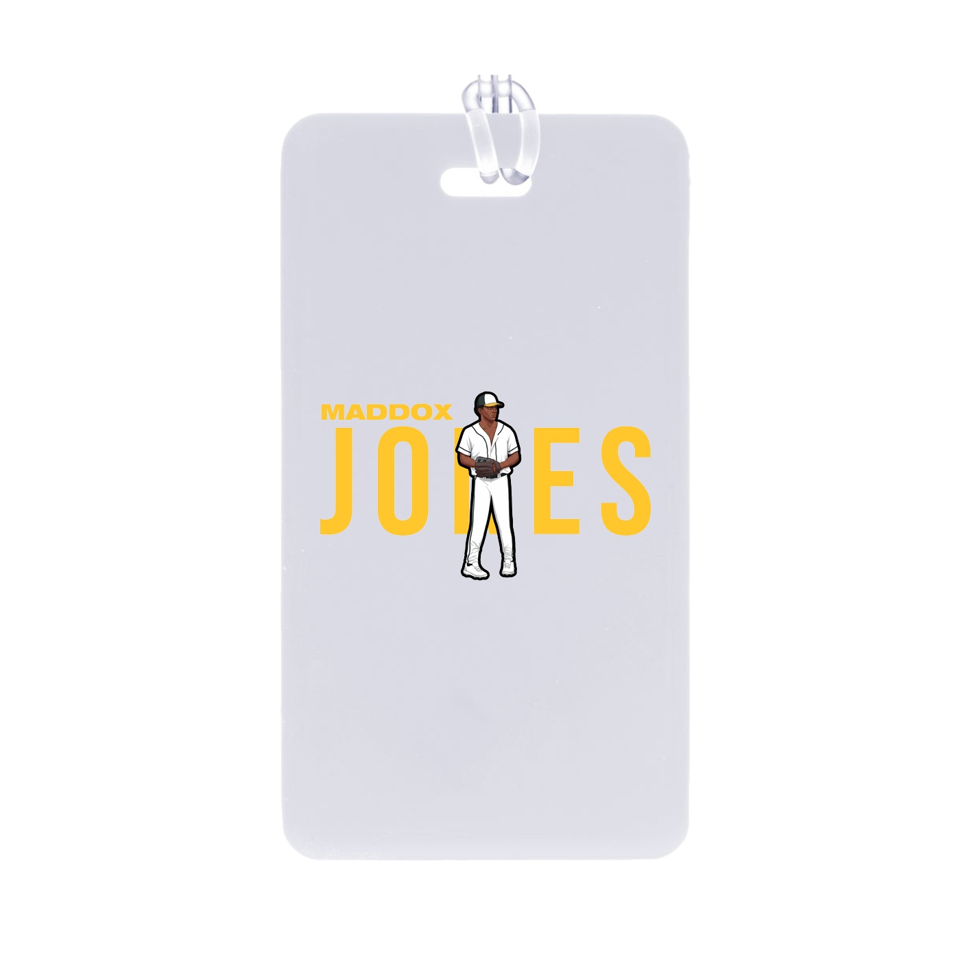 Bag Tag — Player Name in Classic