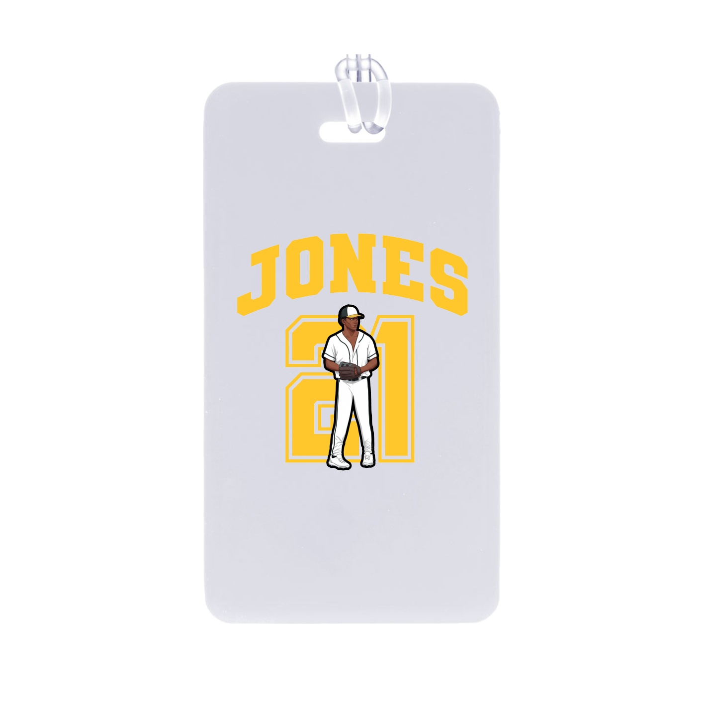 Bag Tag — Number in Classic